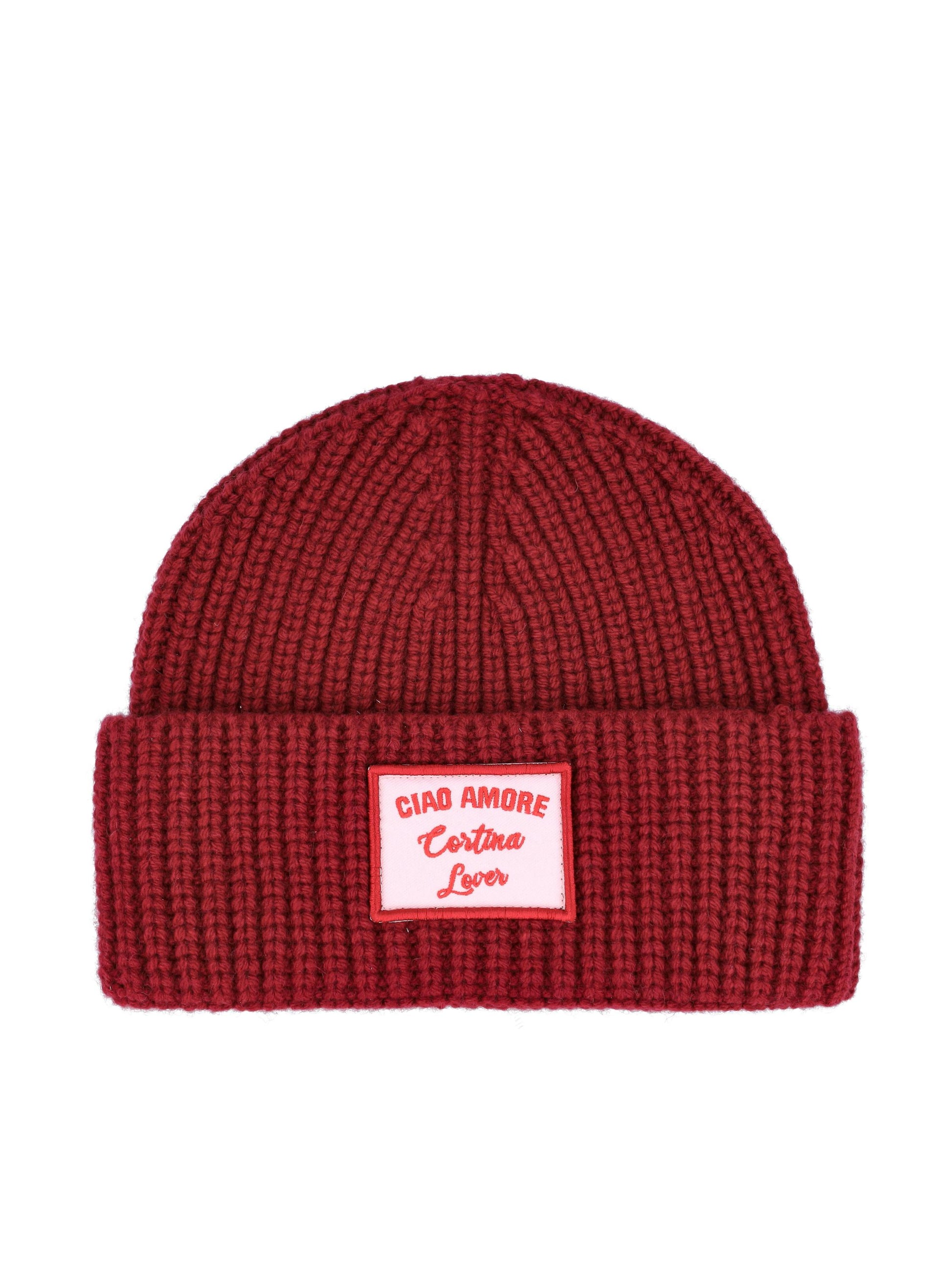 Cappello in lana e cashmere "Ciao Amore Cortina Lover" F25EM2831K 28 GIADA BENINCASA 