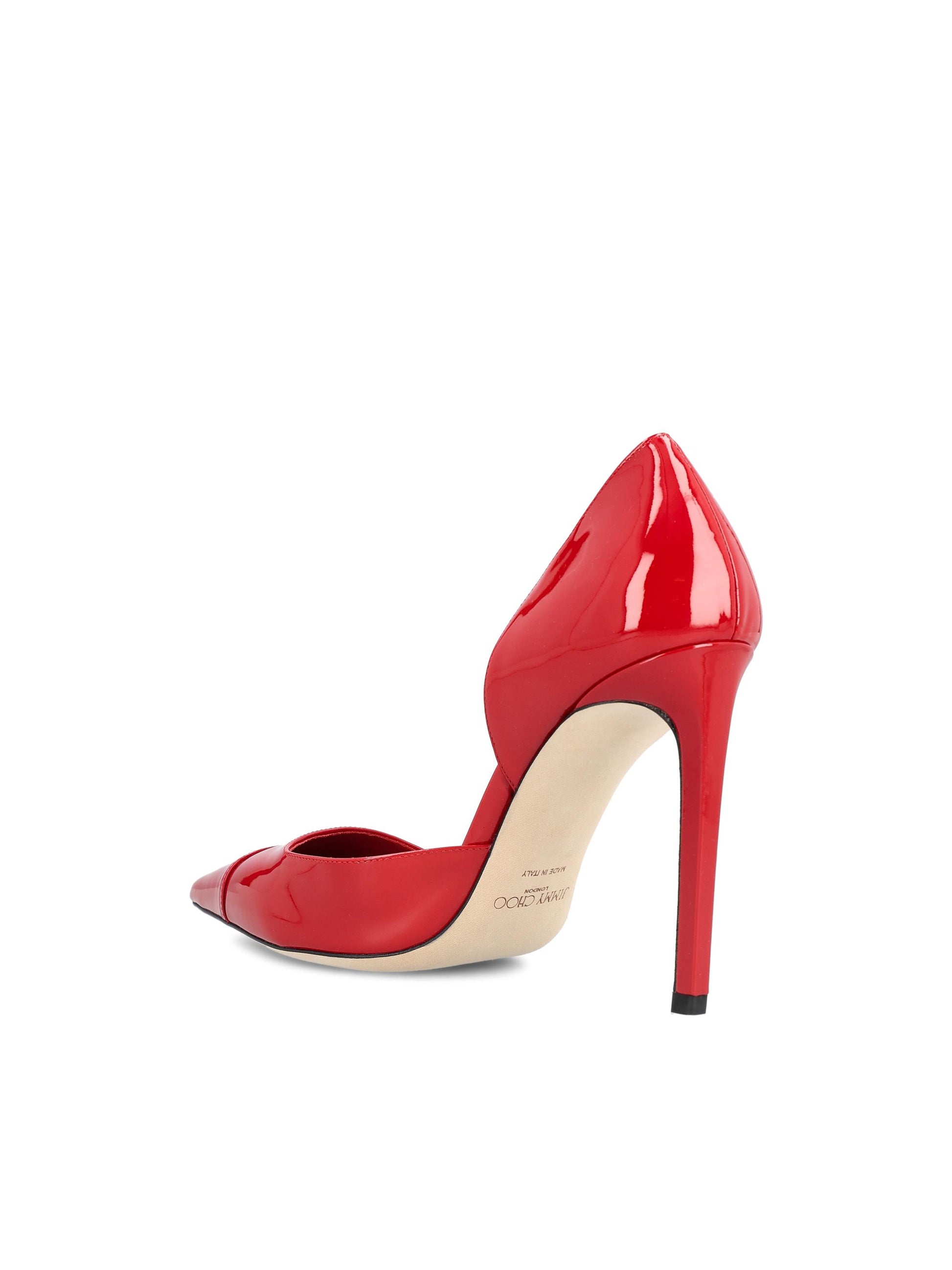 Mule realizzate in pelle verniciata. BRIGITTE 100 PATRUBYRED JIMMY CHOO 