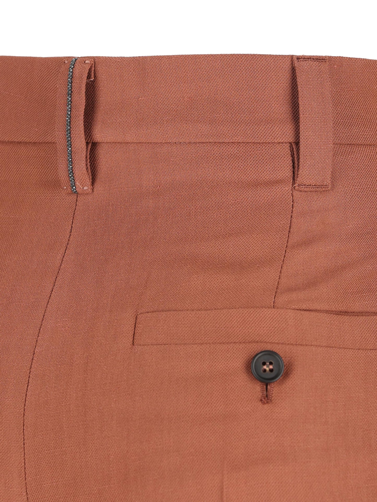 Bermuda realizzati in viscosa e lino. MH126P9183 C4182 BRUNELLO CUCINELLI 