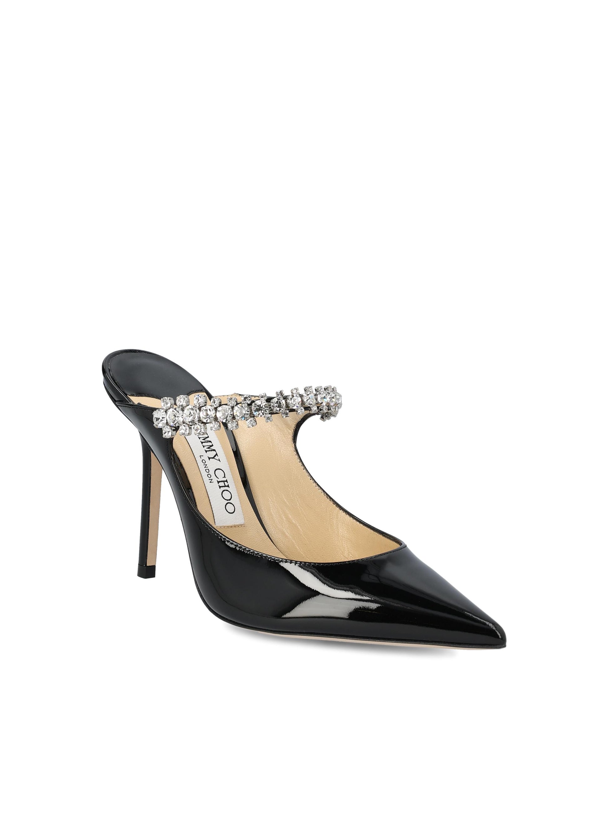 JIMMY CHOO BING 100PATBLACK