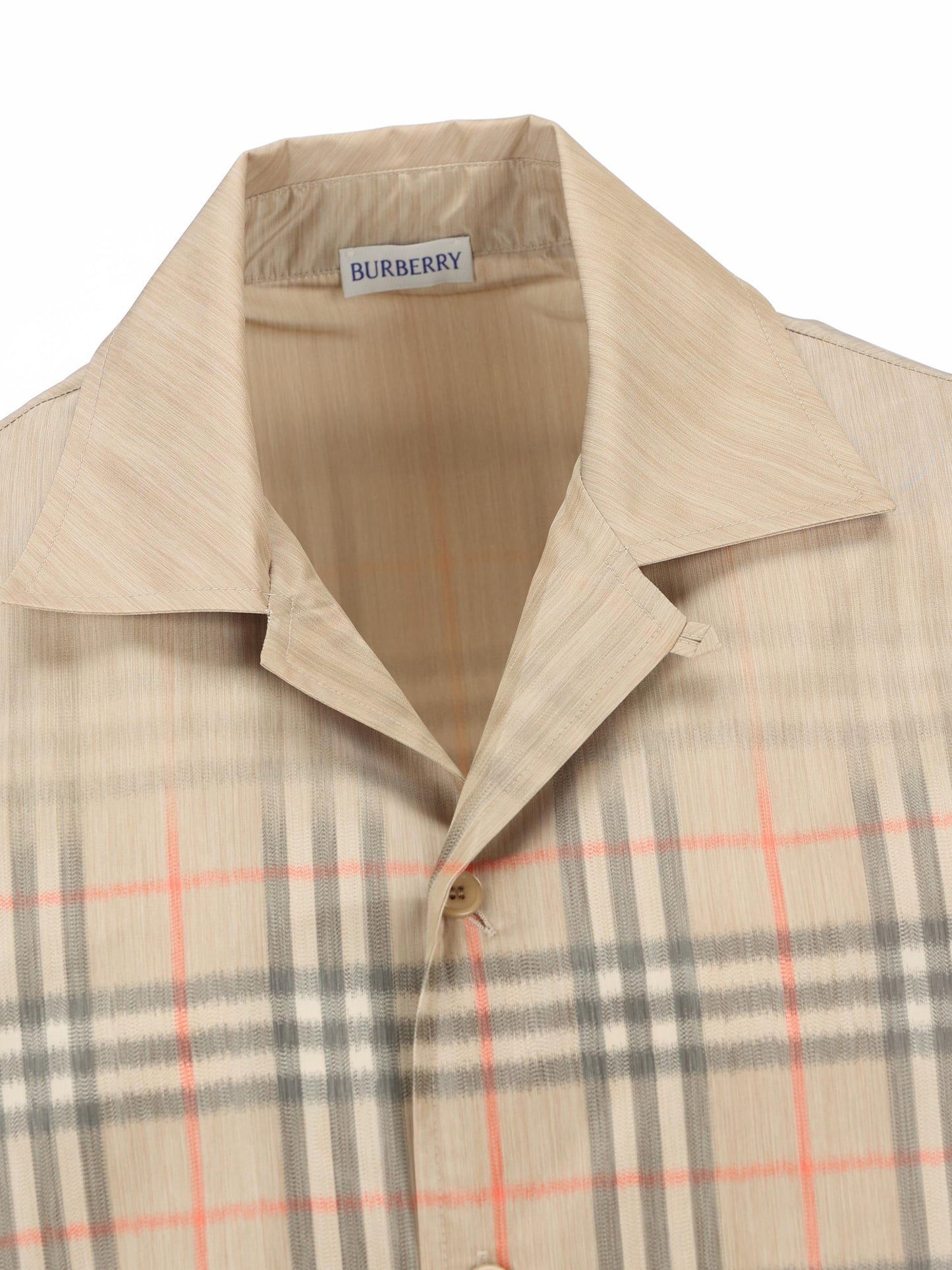 Camicia realizzata in viscosa e poliestere. 8119159 B9368 BURBERRY 