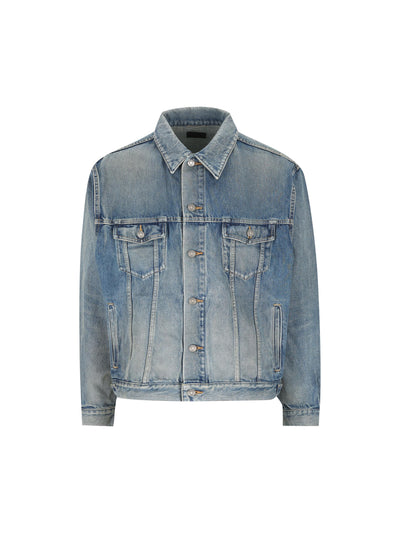 Giacca realizzata in denim. 859157 Y11CA4939 SAINT LAURENT 