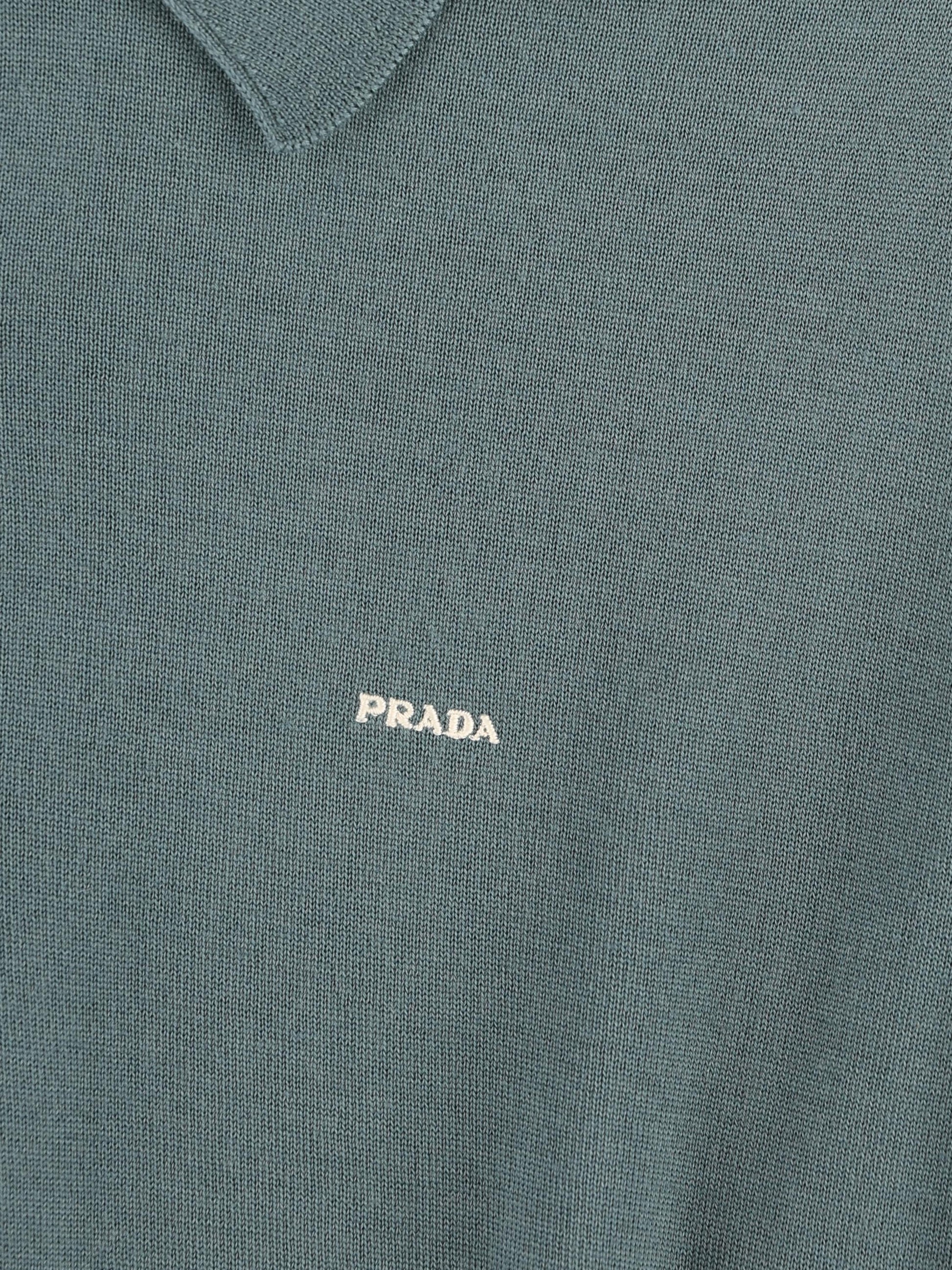 Polo realizzata in lana vergine. UMF148 18DYF0092 PRADA 