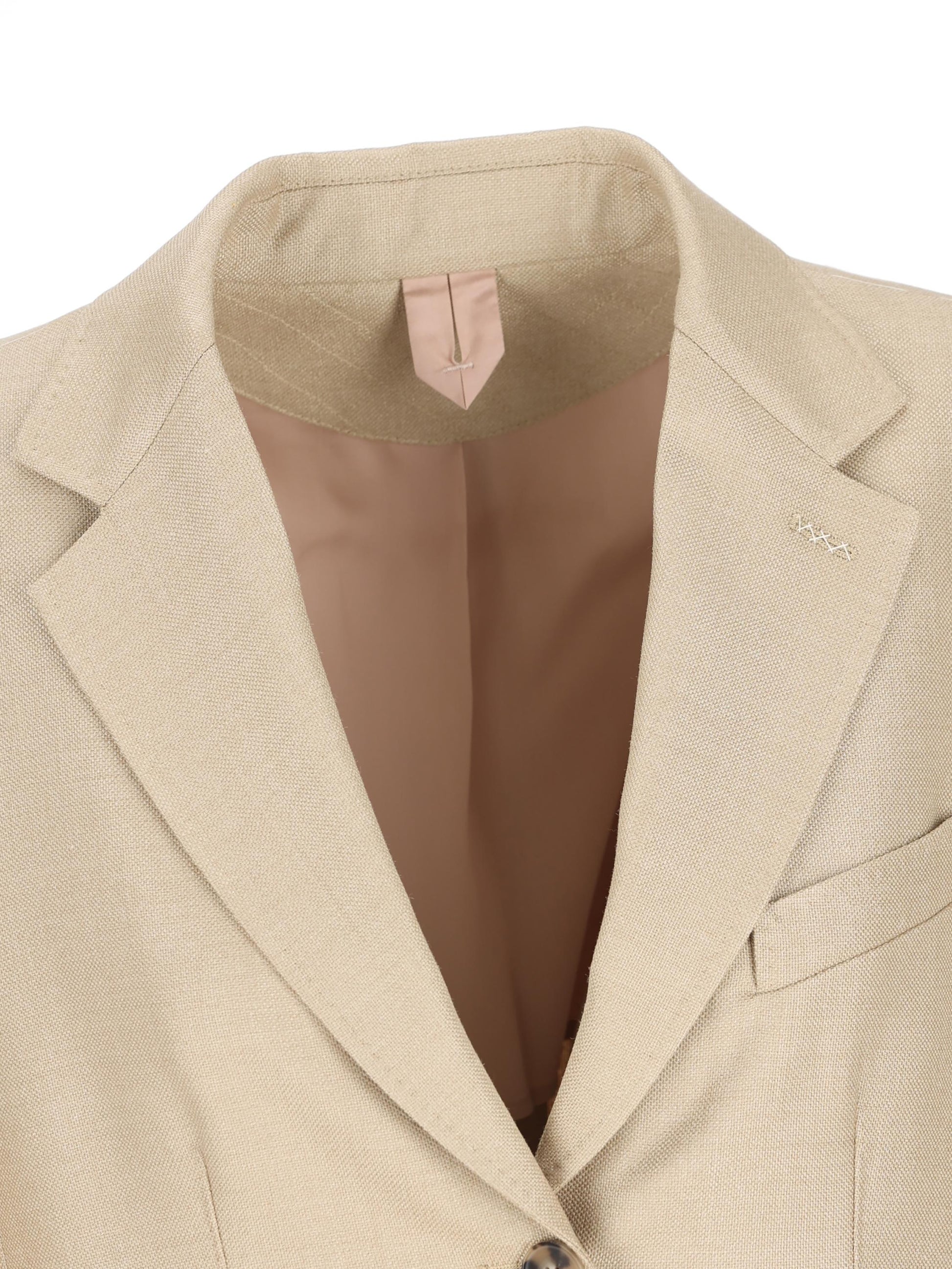 Blazer realizzato in canvas di lana e seta. 2611041111600 002 MAX MARA 