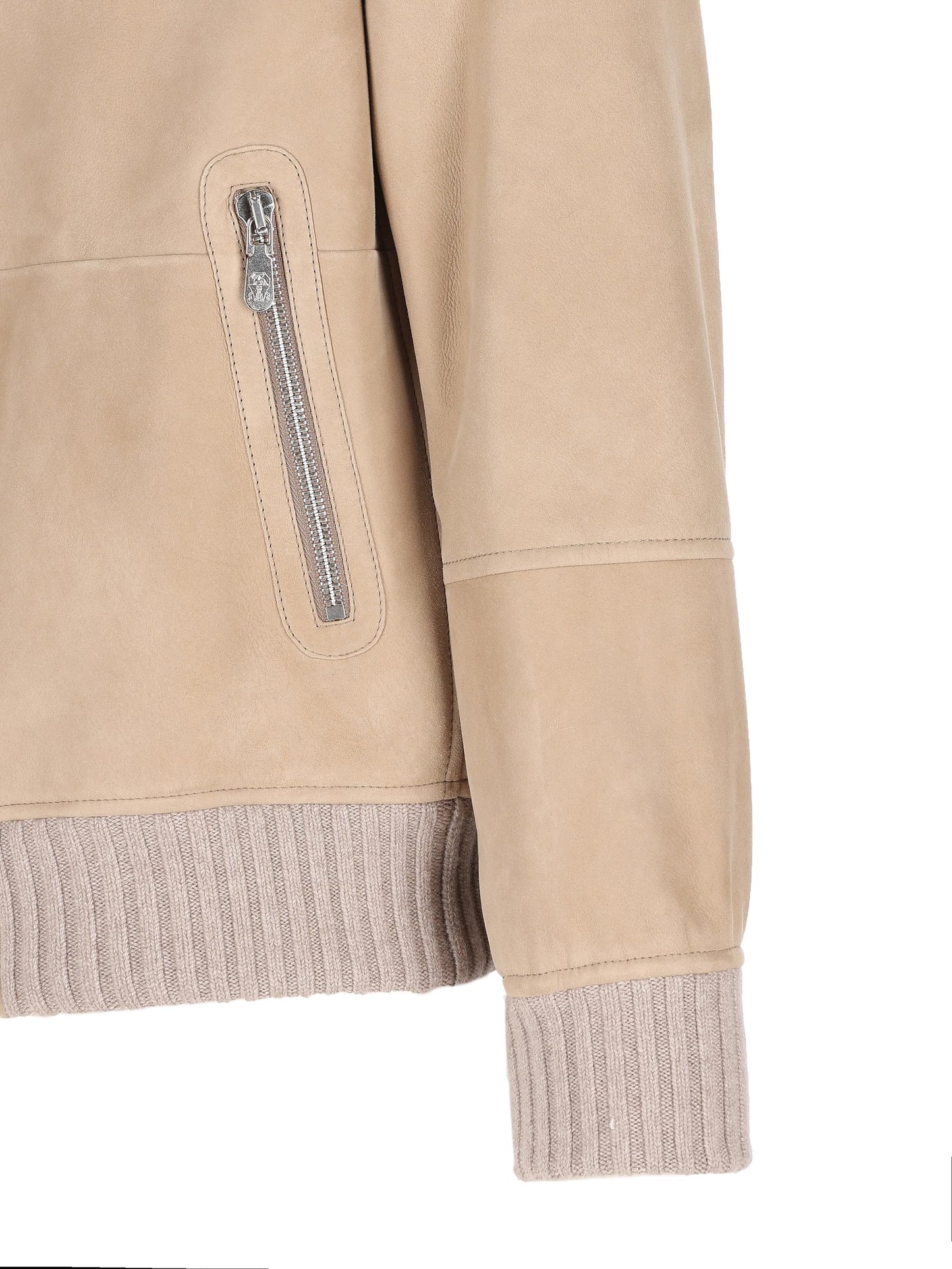 Bomber in shearling. MPMLS1737 C4248 BRUNELLO CUCINELLI 