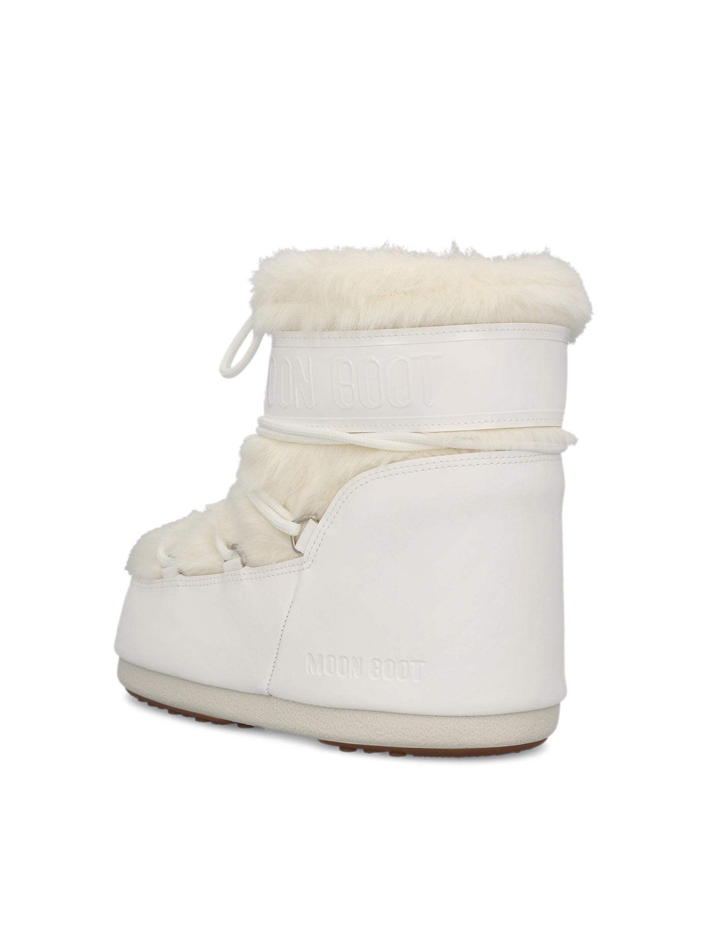 Stivali realizzati in ecopelliccia. 80D1409390 A002 MOON BOOT 