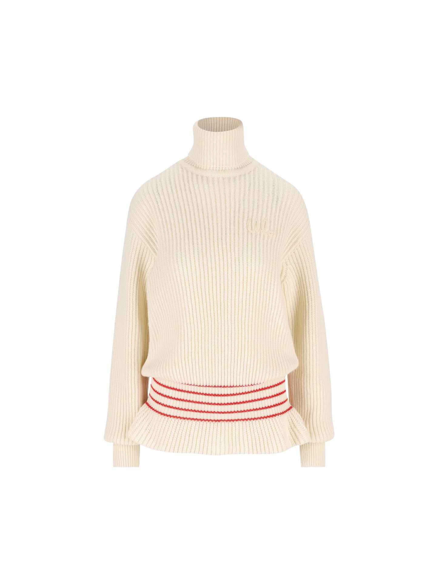 Pullover in maglia di lana e mohair. CH25AMP15575 107 CHLOE' 