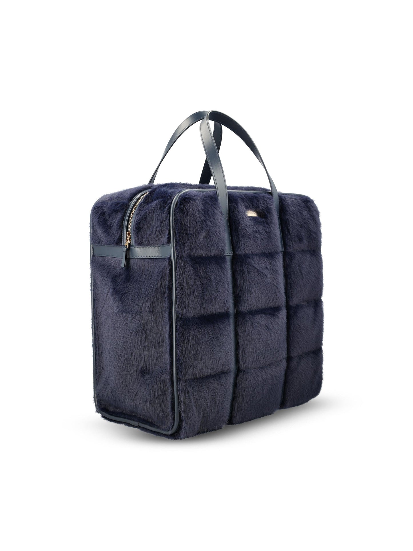 Borsa in Pelliccia Sintetica e Pelle BAG00016D 126309200 HERNO 