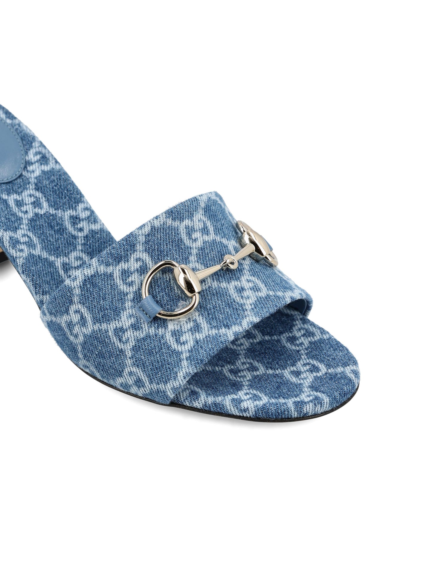 Sandalo slider realizzato in tessuto GG. 854882 FAFGT4746 GUCCI 