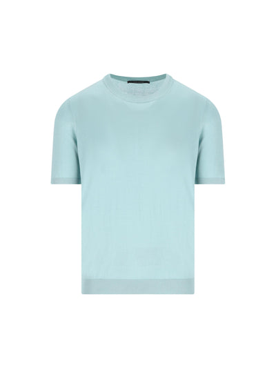 T-Shirt realizzata in lino e cotone. JOSH 410 TAGLIATORE 