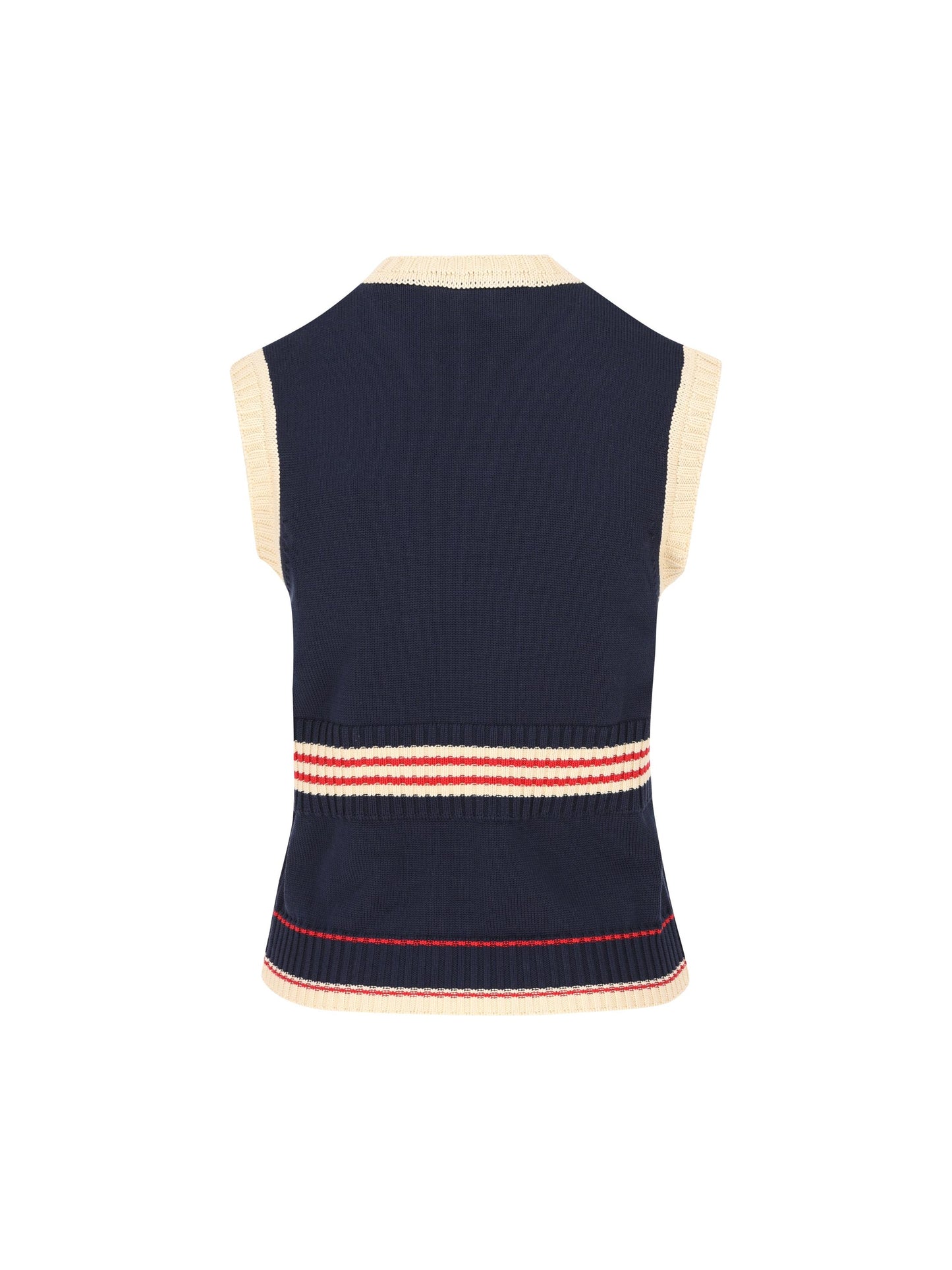 Gilet realizzato in cotone. 7B3KM06E9HM 0W6 VALENTINO GARAVANI 