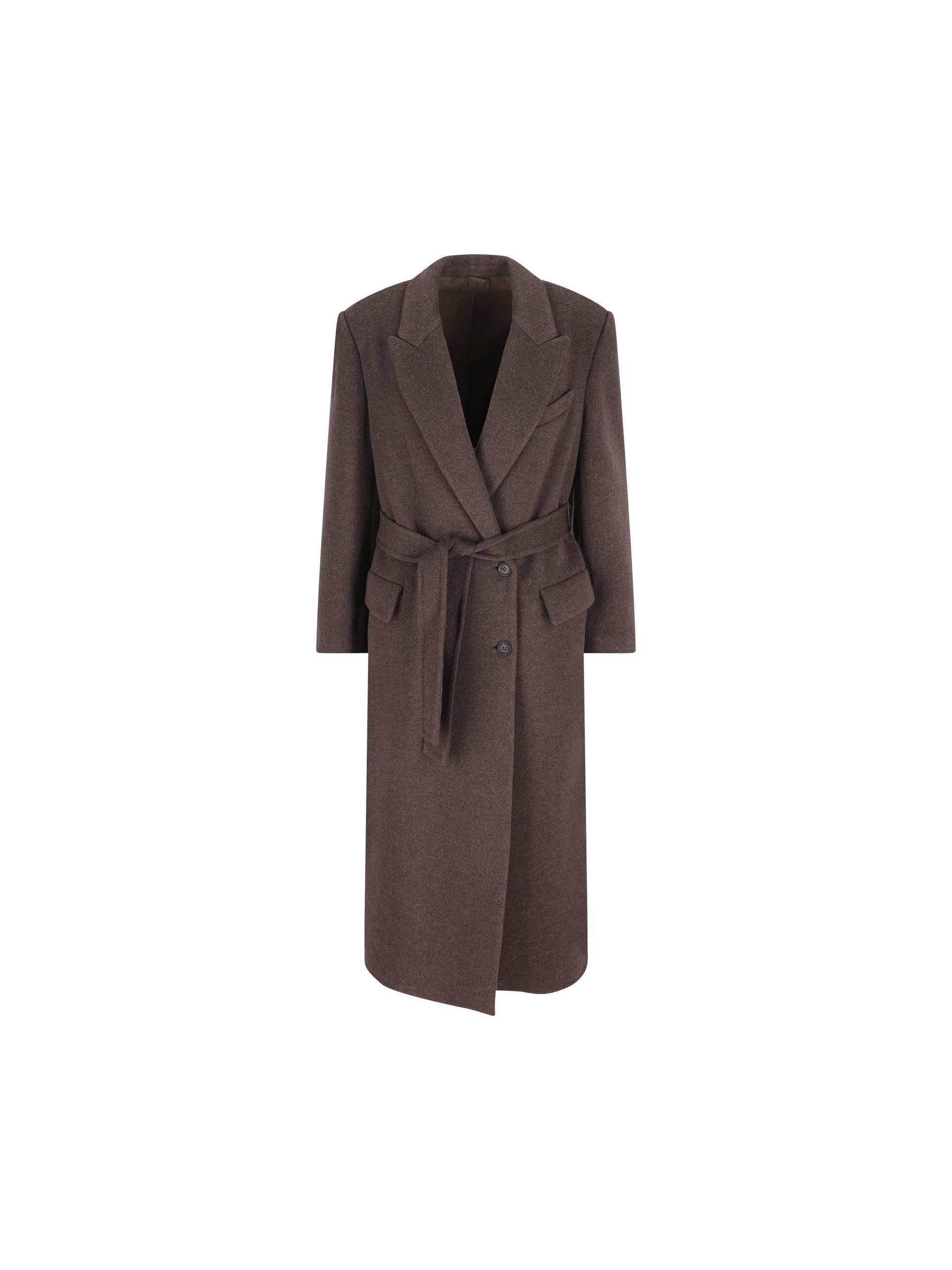 Cappotto realizzato in lana vergine e cashmere. MD5329893 C017 BRUNELLO CUCINELLI 