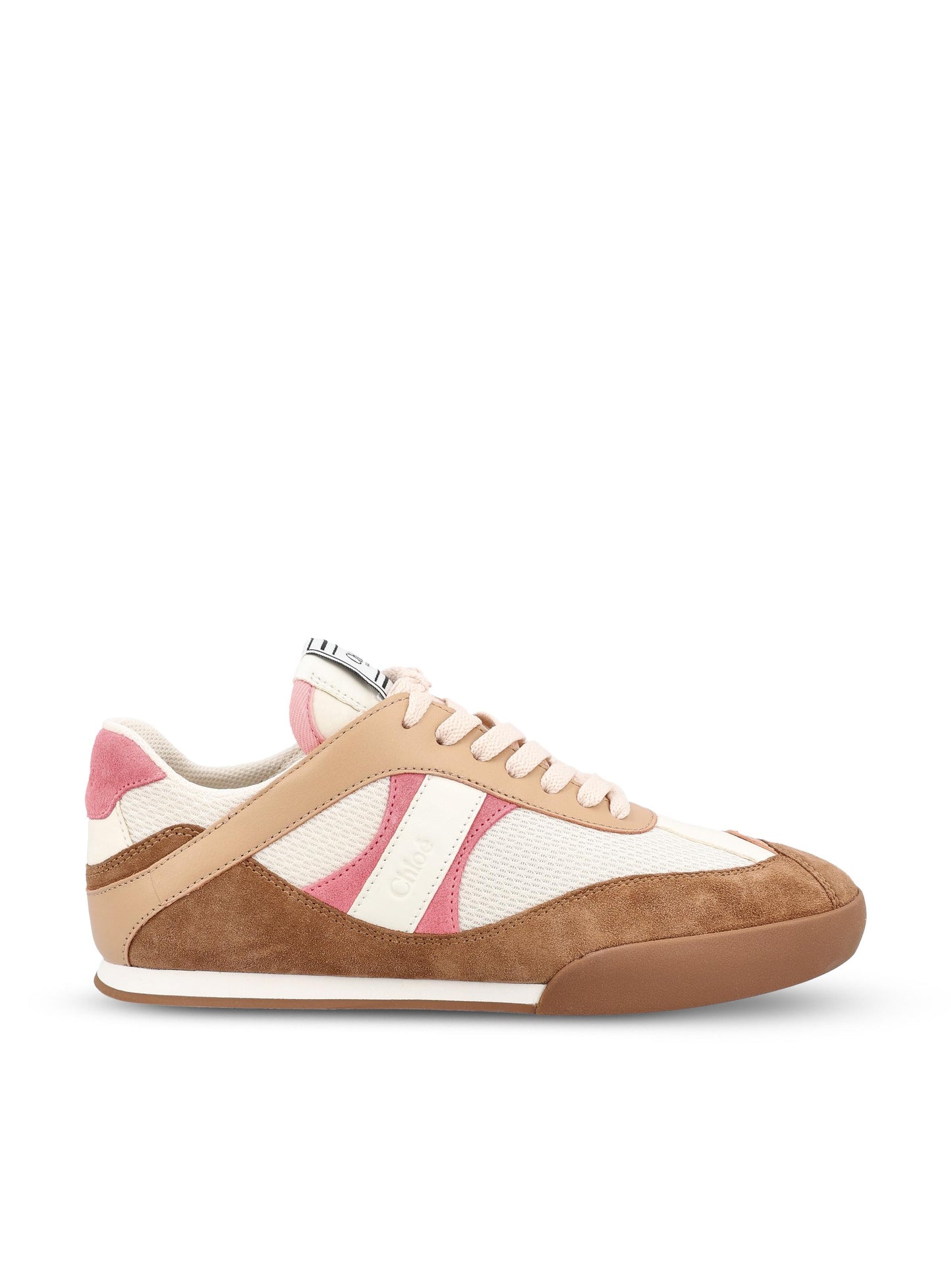 Sneakers realizzate in pelle e poliestere. CH25W07IVD 6D3 CHLOE' 