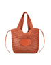 Borsa realizzata in rafia e pelle. XBWEBLA0300RGM 0XML TOD'S 