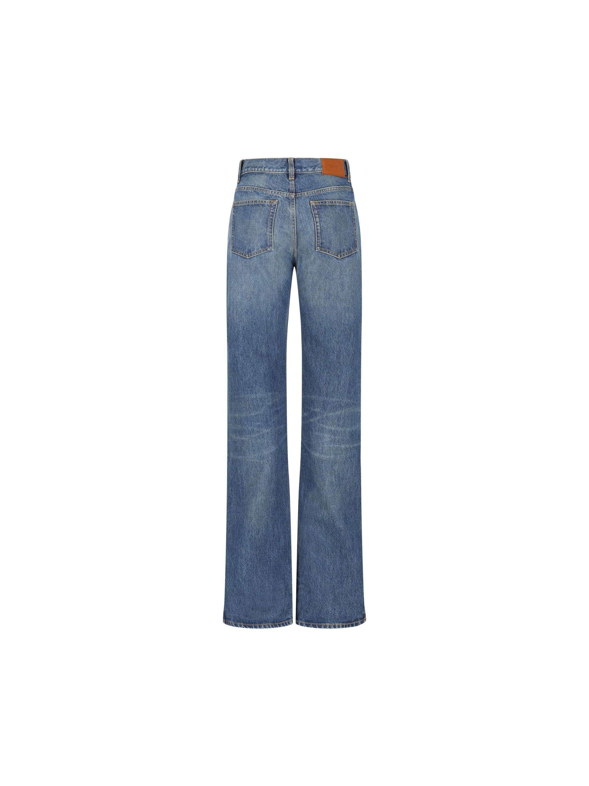 Jeans realizzati in denim. CH25WDP76153 4A1 CHLOE' 