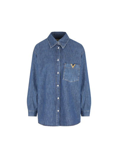 Camicia realizzata in cotone. 8B3DB03K9YA 558 VALENTINO GARAVANI 
