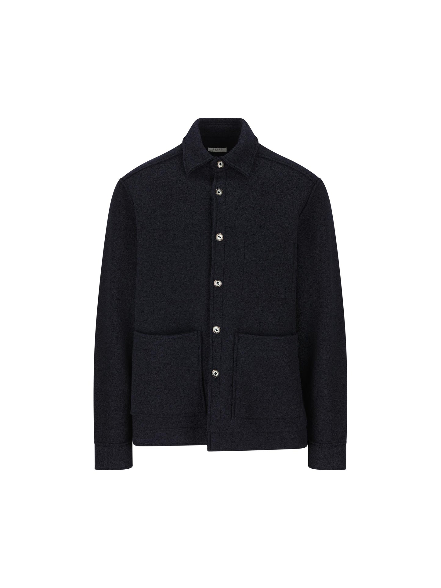 Giacca realizzata in lana vergine e jersey. J151ML 91445006 XACUS 