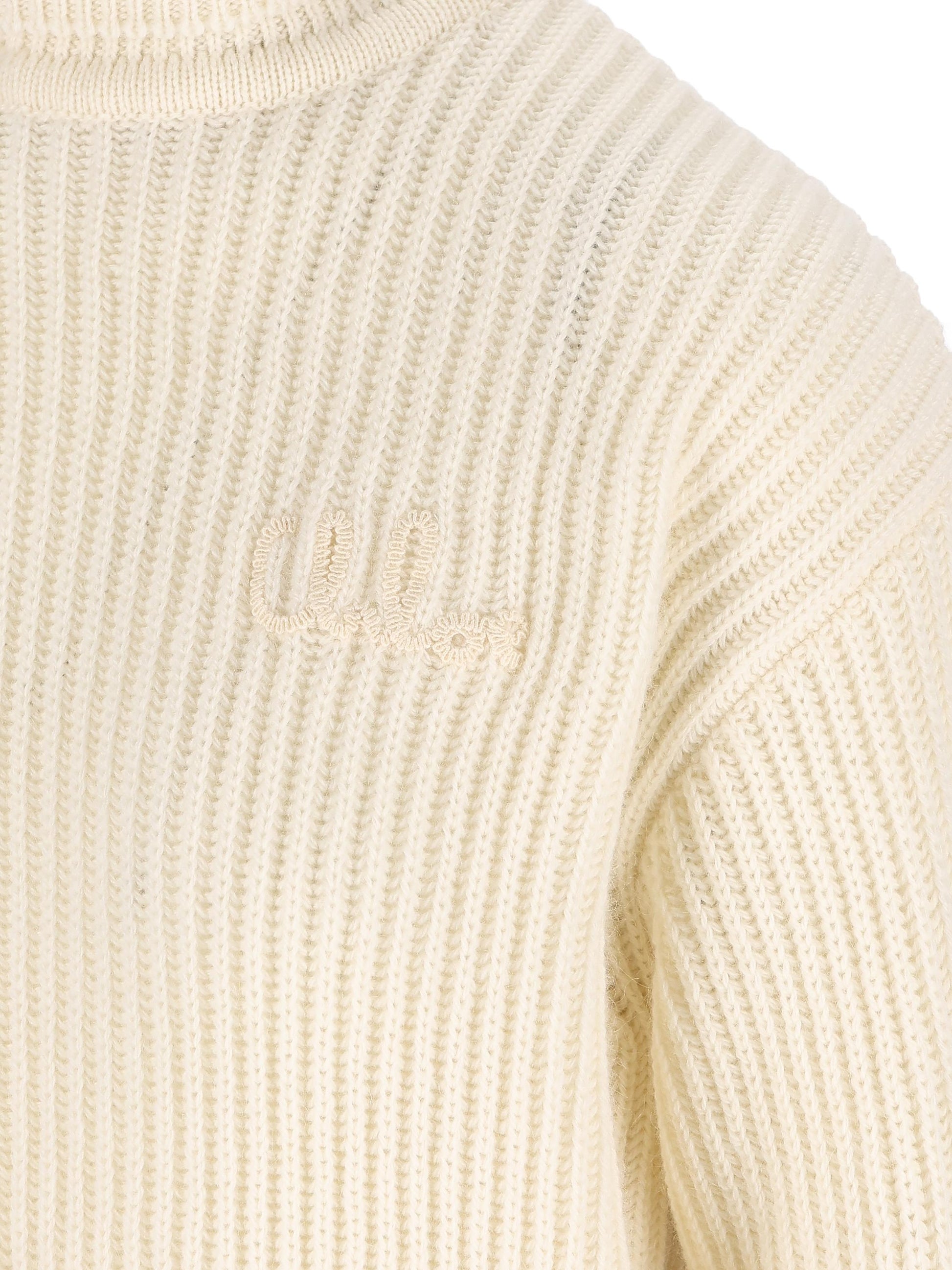 Pullover in maglia di lana e mohair. CH25AMP15575 107 CHLOE' 