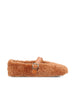 Ballerine realizzate in shearling 01K586 787504003 SALVATORE FERRAGAMO 