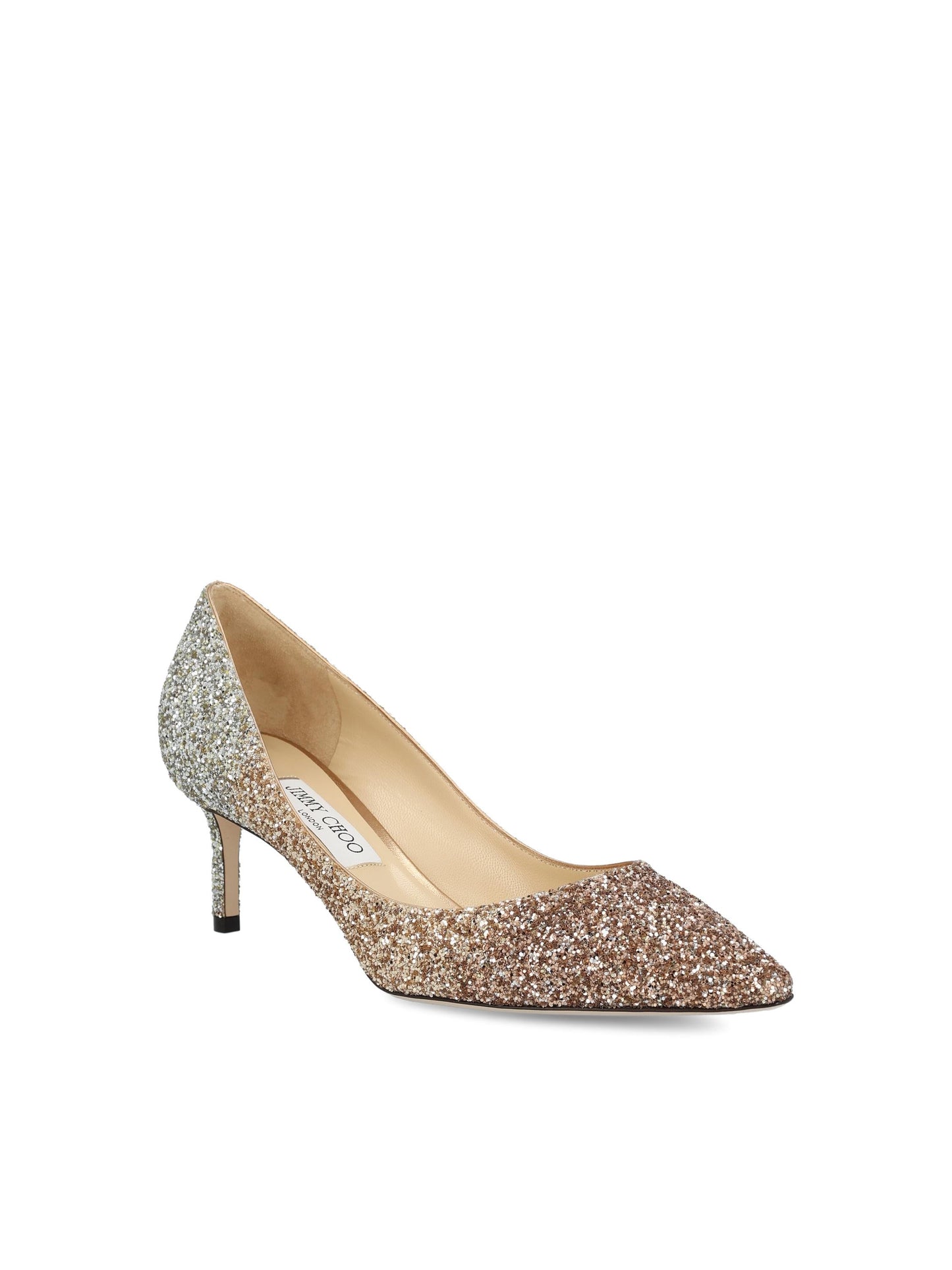 JIMMY CHOO ROMY 60VNBROSE GOLD/GOLD/SILVER ,color_ROMY 60VNBROSE GOLD/GOLD/SILVER