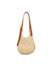 Borsa realizzata in rafia e pelle di vitello. A914W86X01 2435 LOEWE - PAULA'S IBIZA 