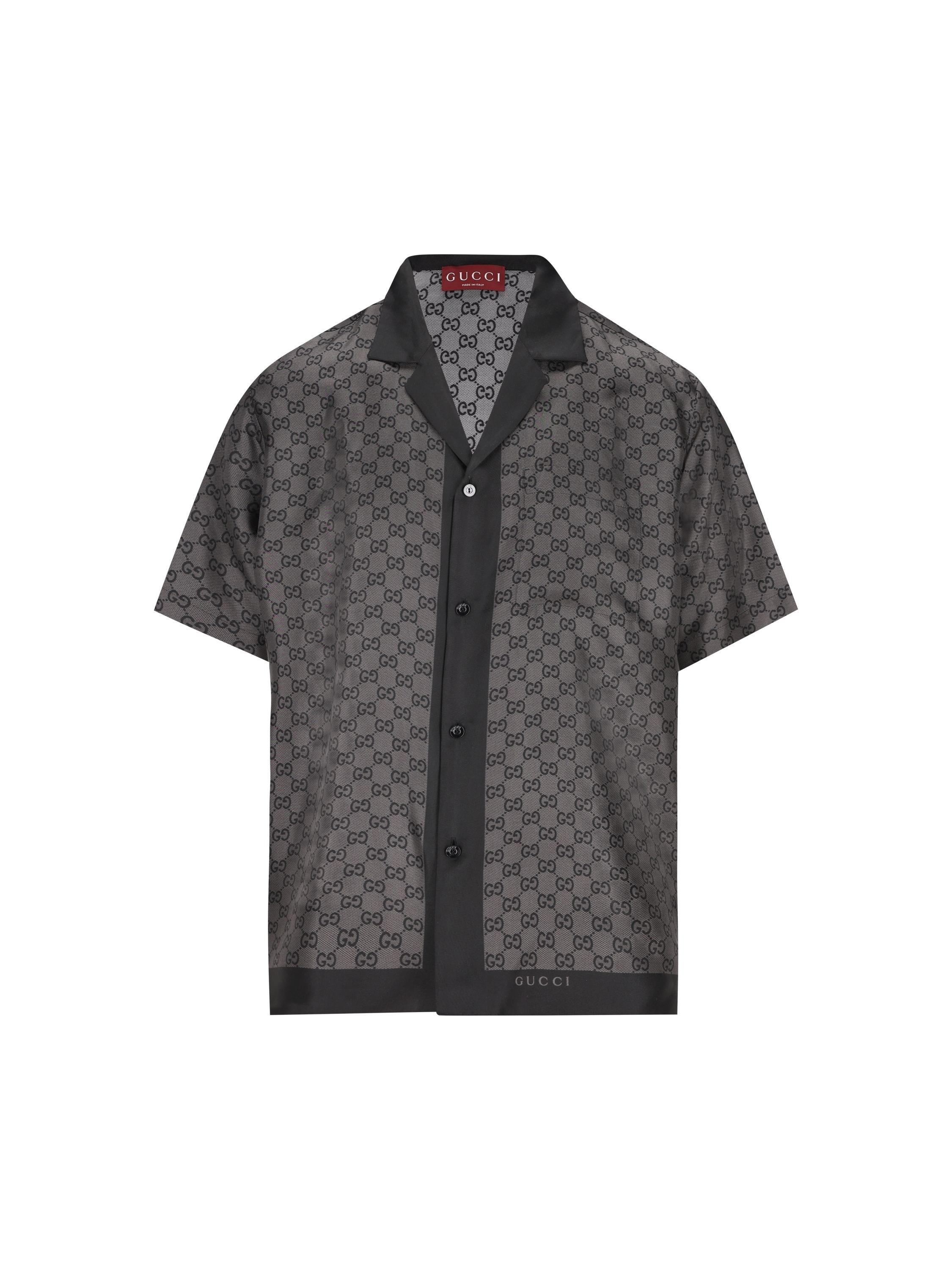 GUCCI Bowling Shirt in Silk Twill – Franzkraler.com