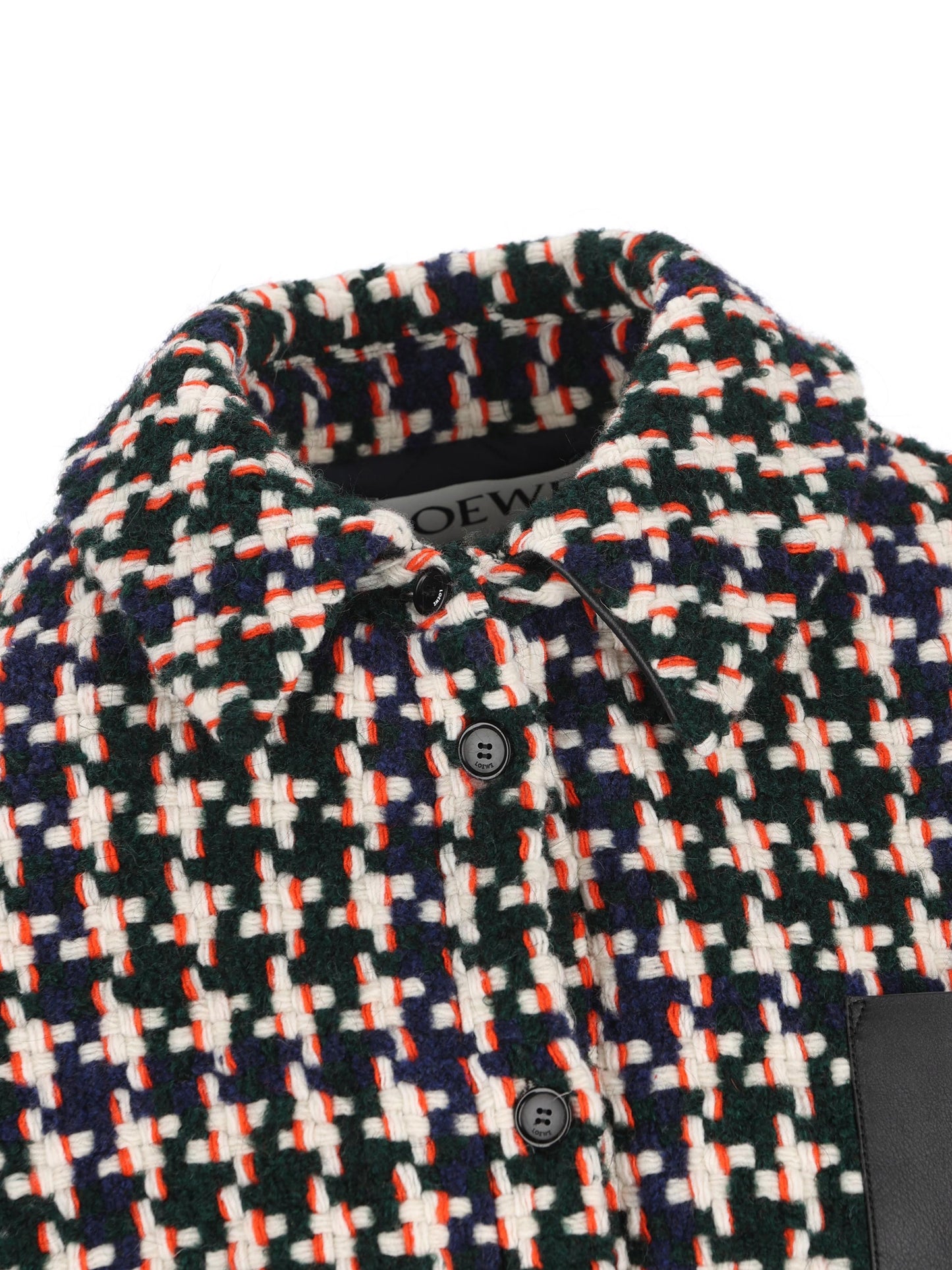 Overshirt realizzata in lana e poliestere S359Y02XFP 4061 LOEWE 