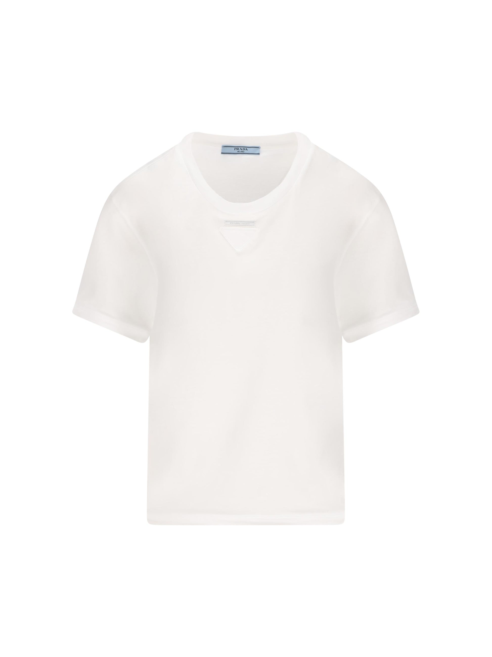 T-Shirt realizzata in jesey di cotone. 3569B 18QZF0009 PRADA 