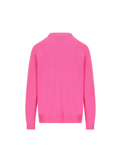 Pullover "Heartbeat" in cashmere. S25M10 06 GIADA BENINCASA 