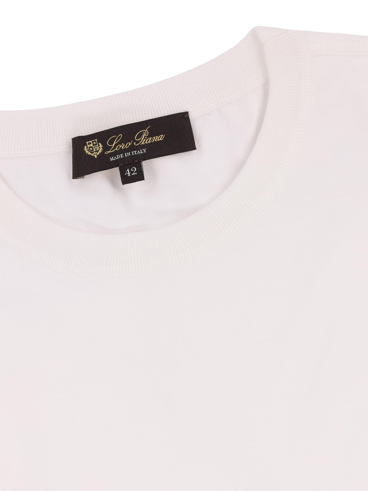 T-Shirt realizzata in cotone. FAO5498 1005 LORO PIANA 