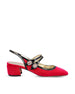 Slingback realizzate in tessuto. 01K828 787854001 SALVATORE FERRAGAMO 