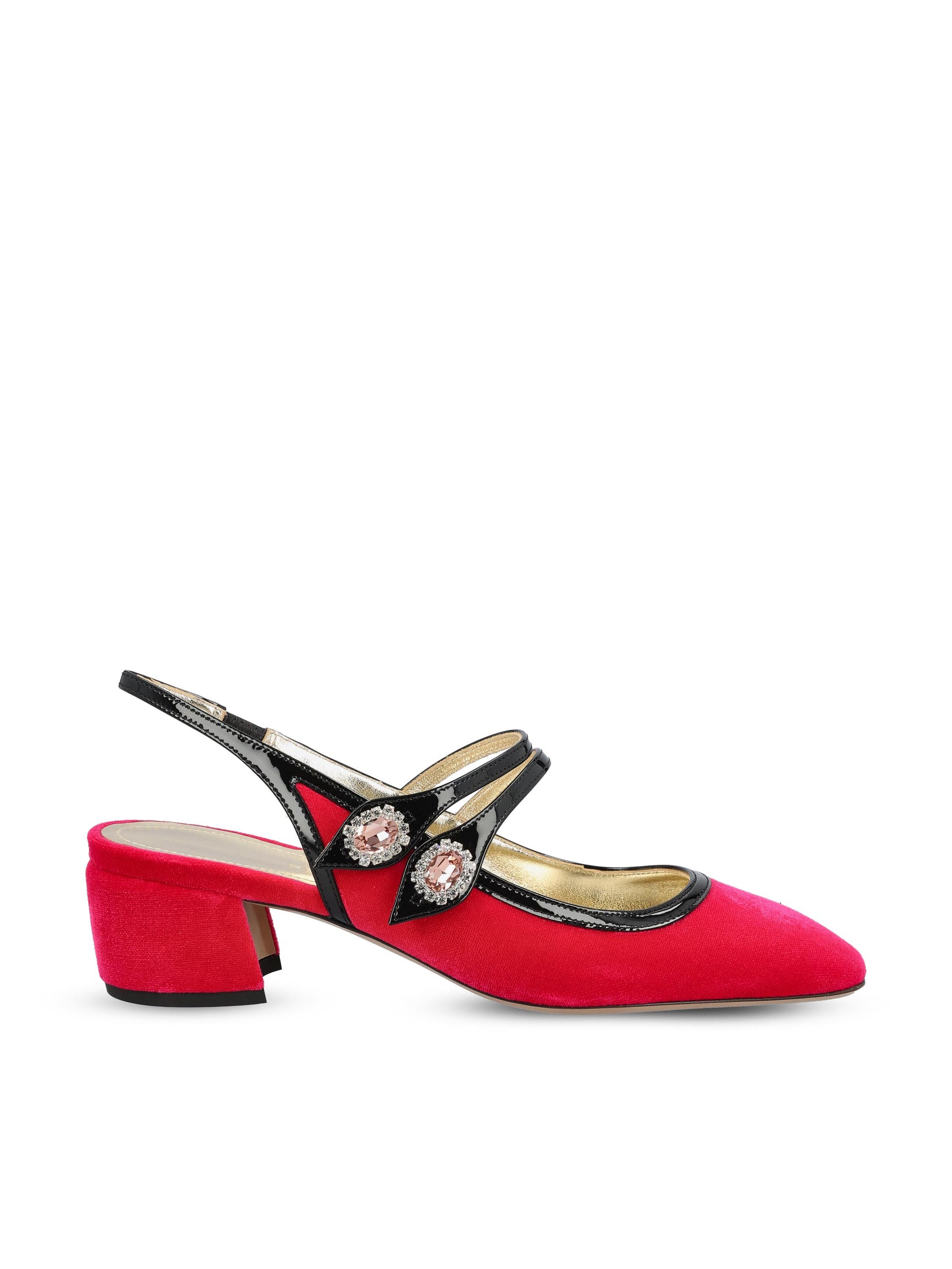 Slingback realizzate in tessuto. 01K828 787854001 SALVATORE FERRAGAMO 