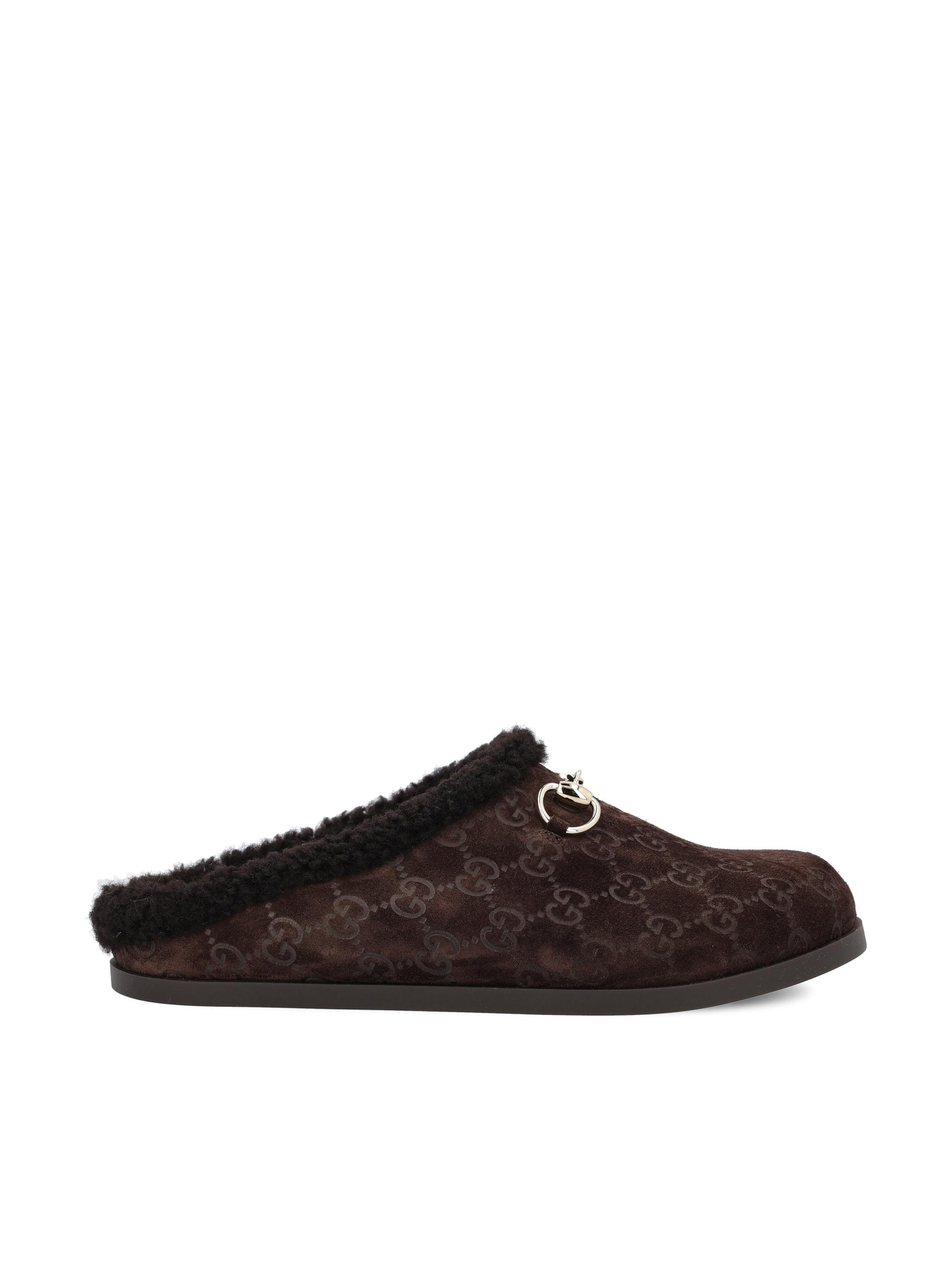 Sabot realizzate in pelle scamosciata. 836057 AAE272042 GUCCI 