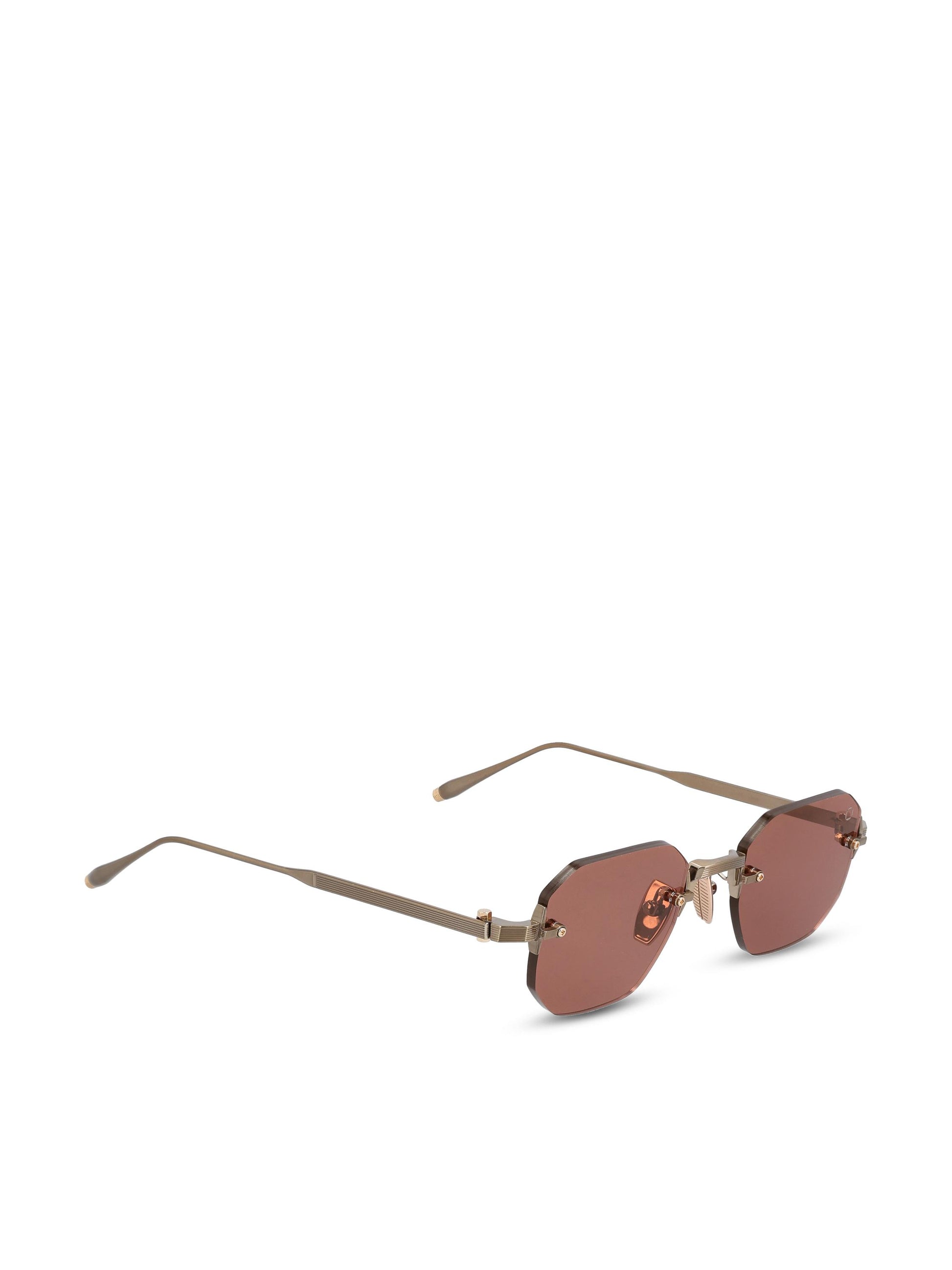 Occhiali realizzati in titanio. AKS-308B-47 GLD - GLD AKONI 