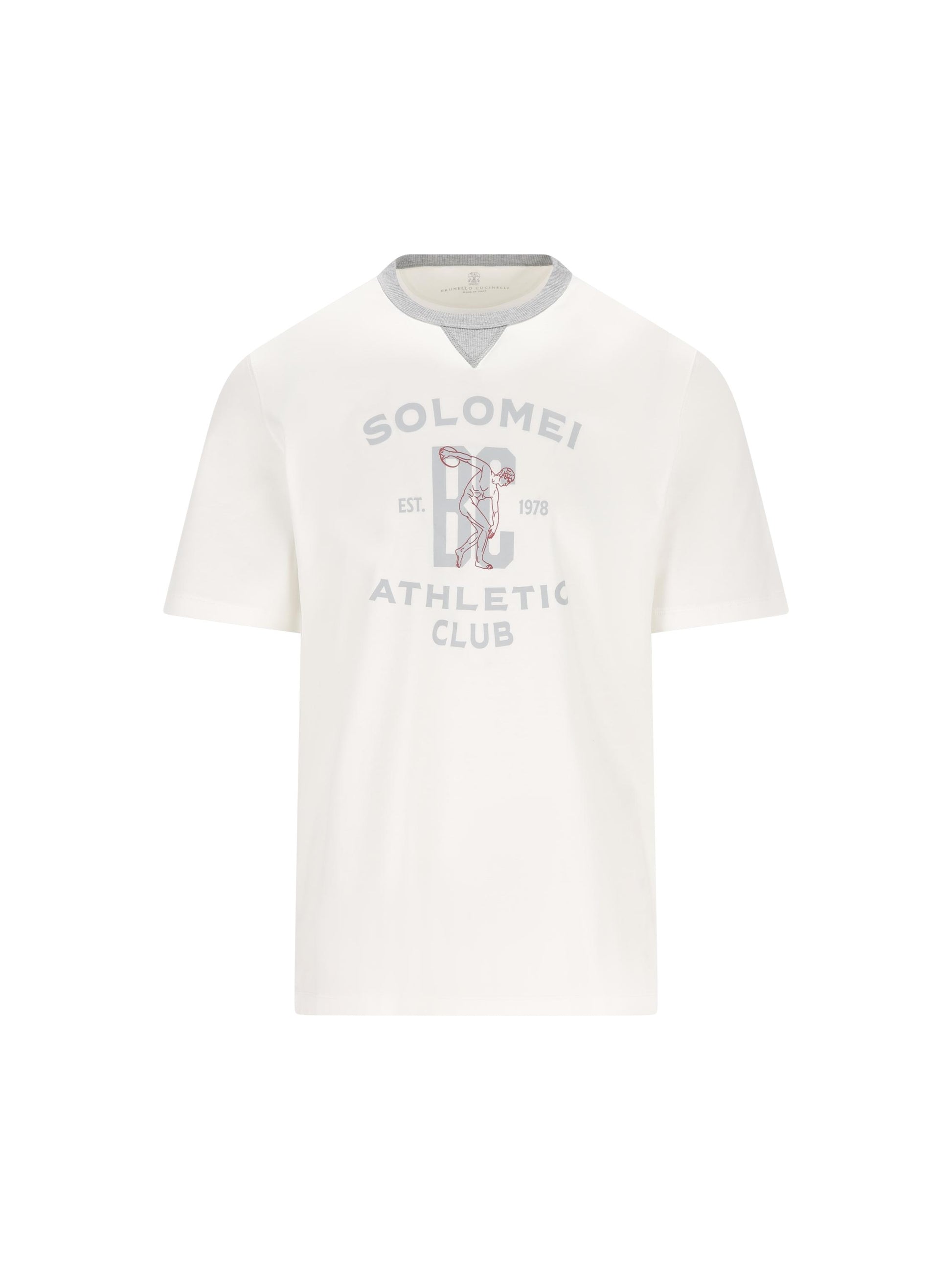 T-shirt realizzata in cotone. M0B131001G CFR27 BRUNELLO CUCINELLI 
