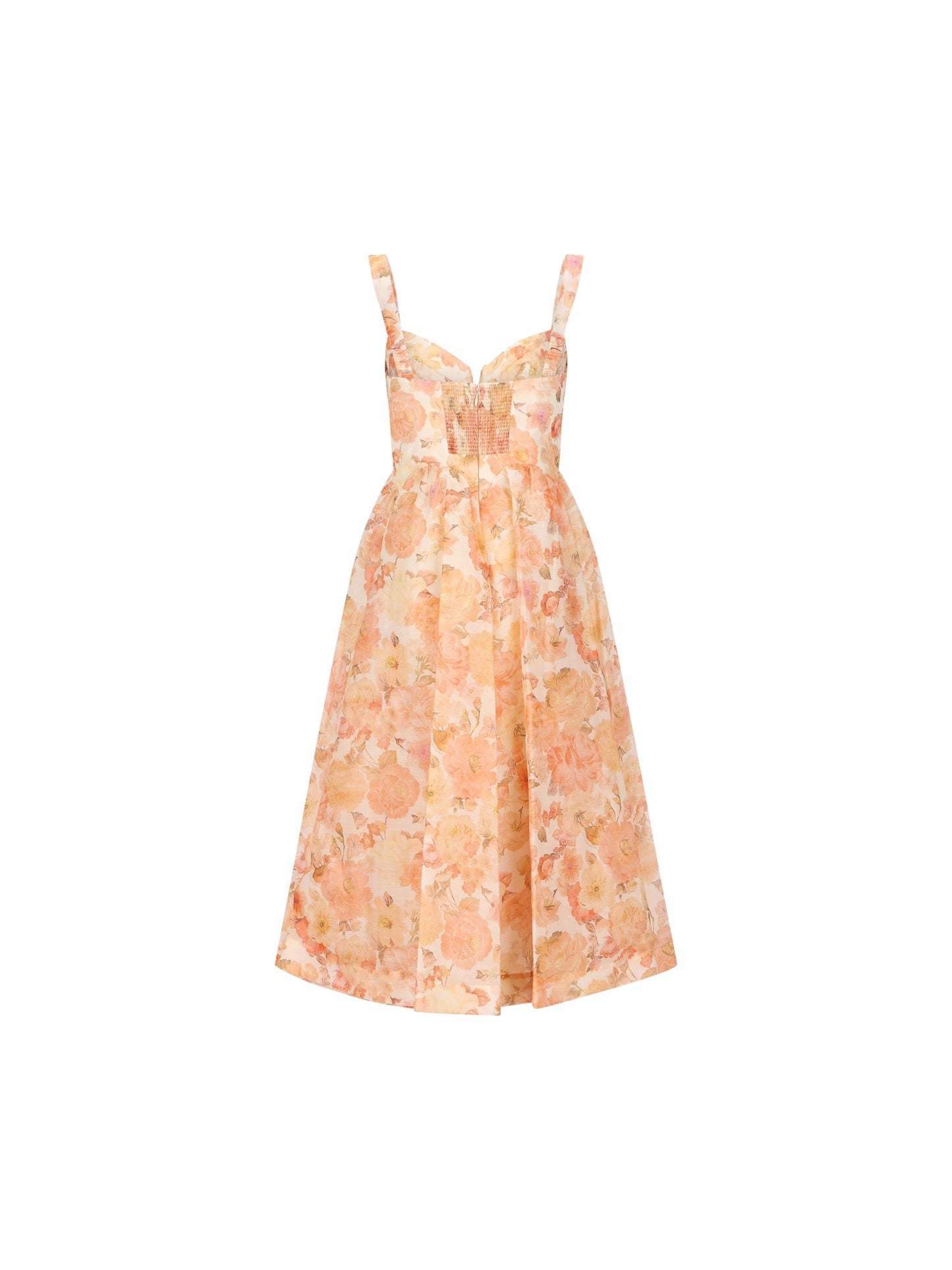 Abito realizzato in misto seta e lino 6847DC261 GLBLM ZIMMERMANN 