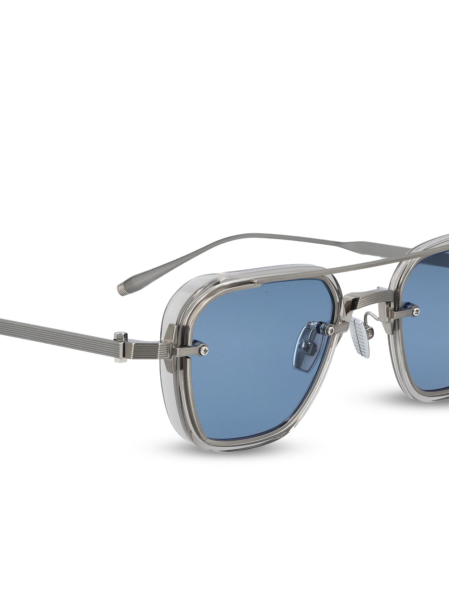 Occhiali da sole realizzati in titanio. AKS-537B-49 PLD - GRY AKONI 