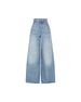 Jeans a gamba ampia e vita alta in denim CH26SDP02252 40R CHLOE' 
