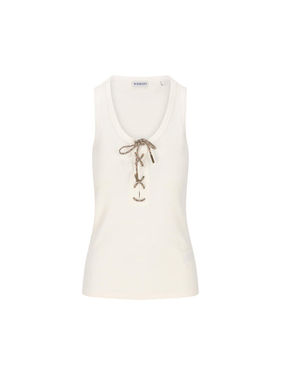 Top realizzato in cotone. 8117713 B7078 BURBERRY 