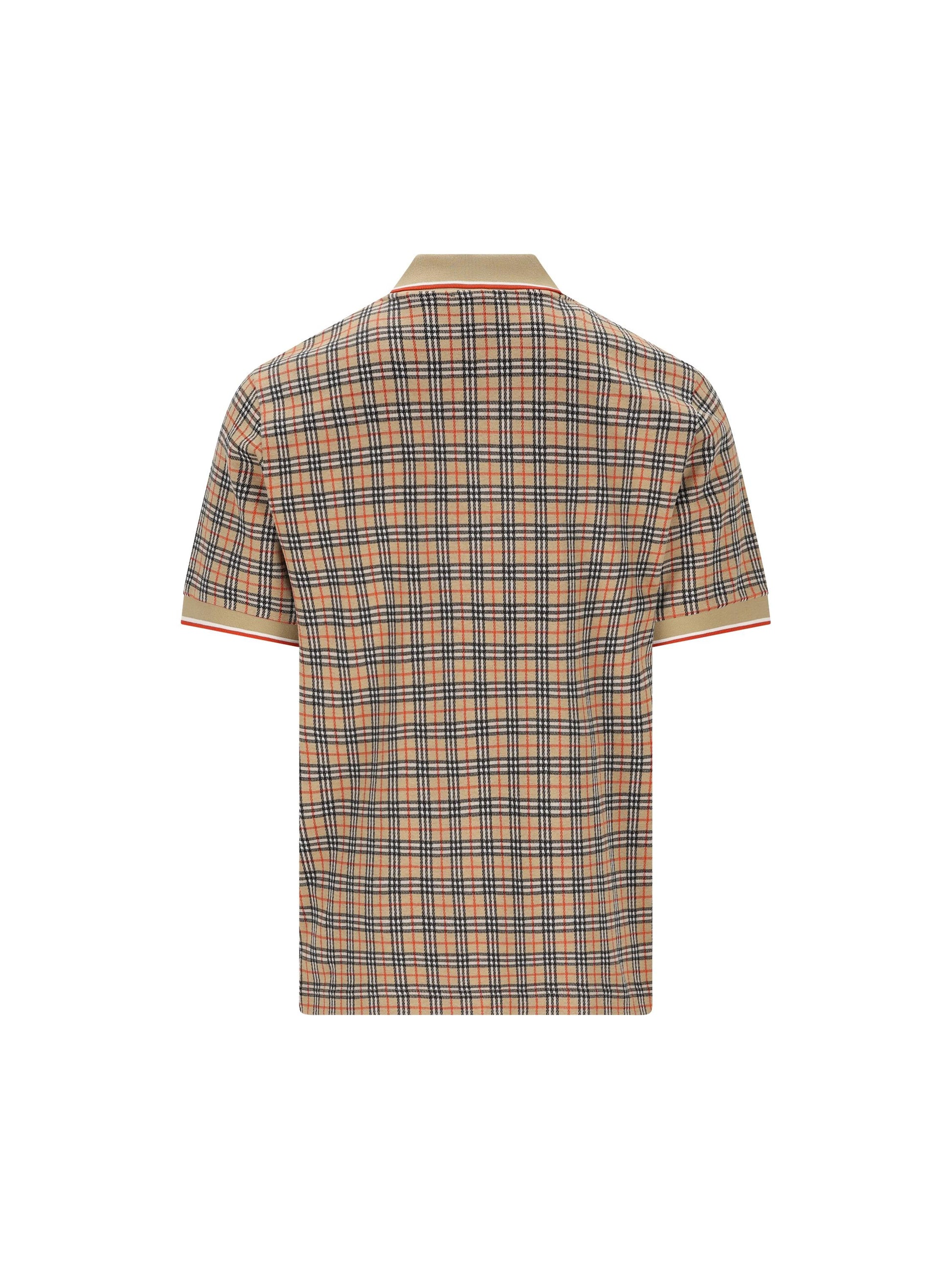Polo realizzata in viscosa e cotone. 8119561 B9368 BURBERRY 