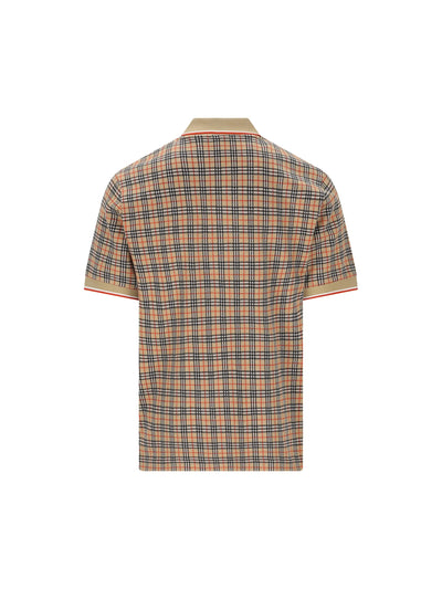 Polo realizzata in viscosa e cotone. 8119561 B9368 BURBERRY 