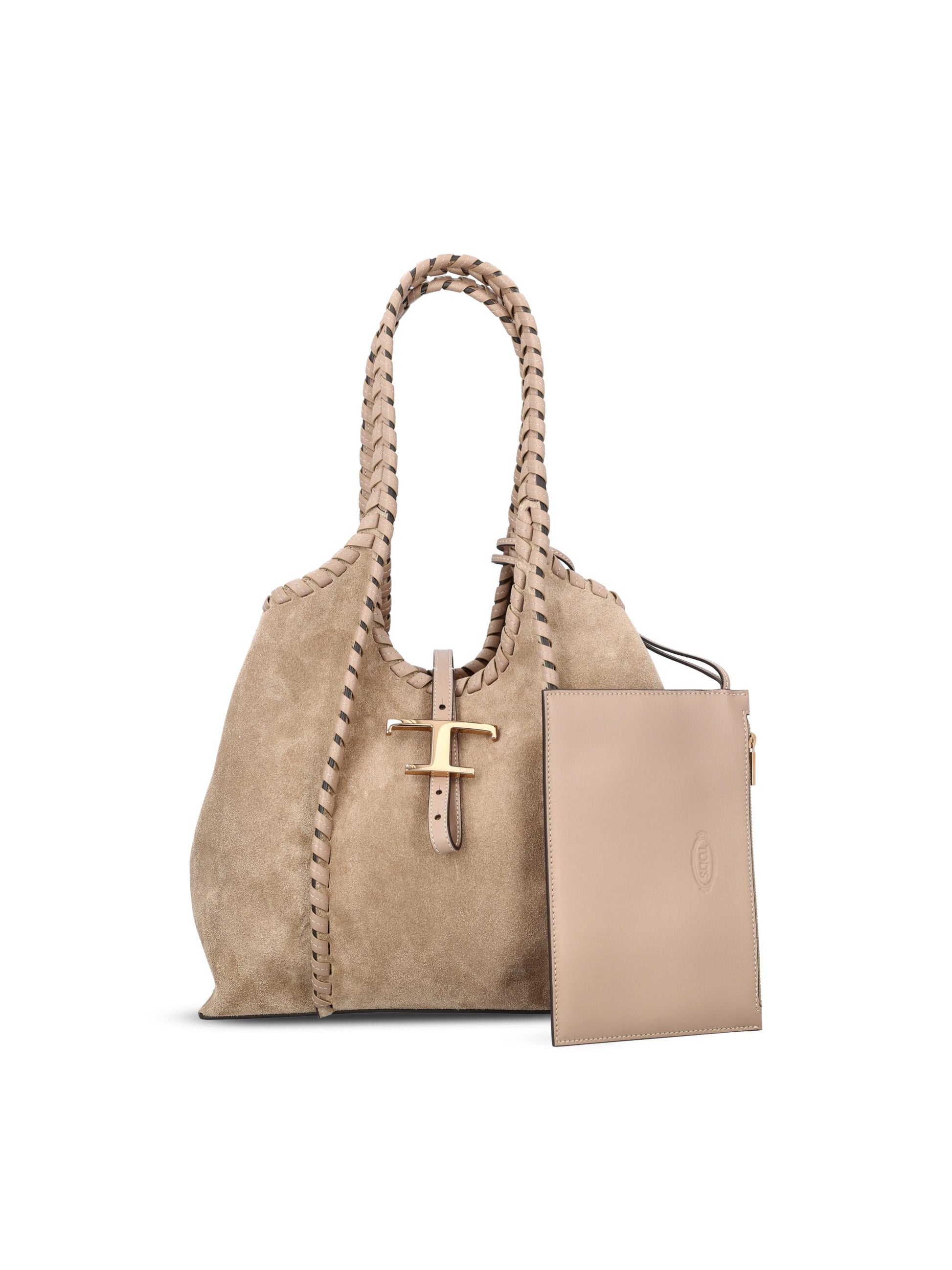 Borsa realizzata in pelle scamosciata. XBWTSBA02I0P3A 5L26 TOD'S 