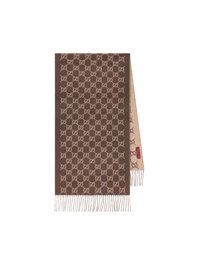 Sciarpa realizzata in cashmere. 812317 4GABX2579 GUCCI 