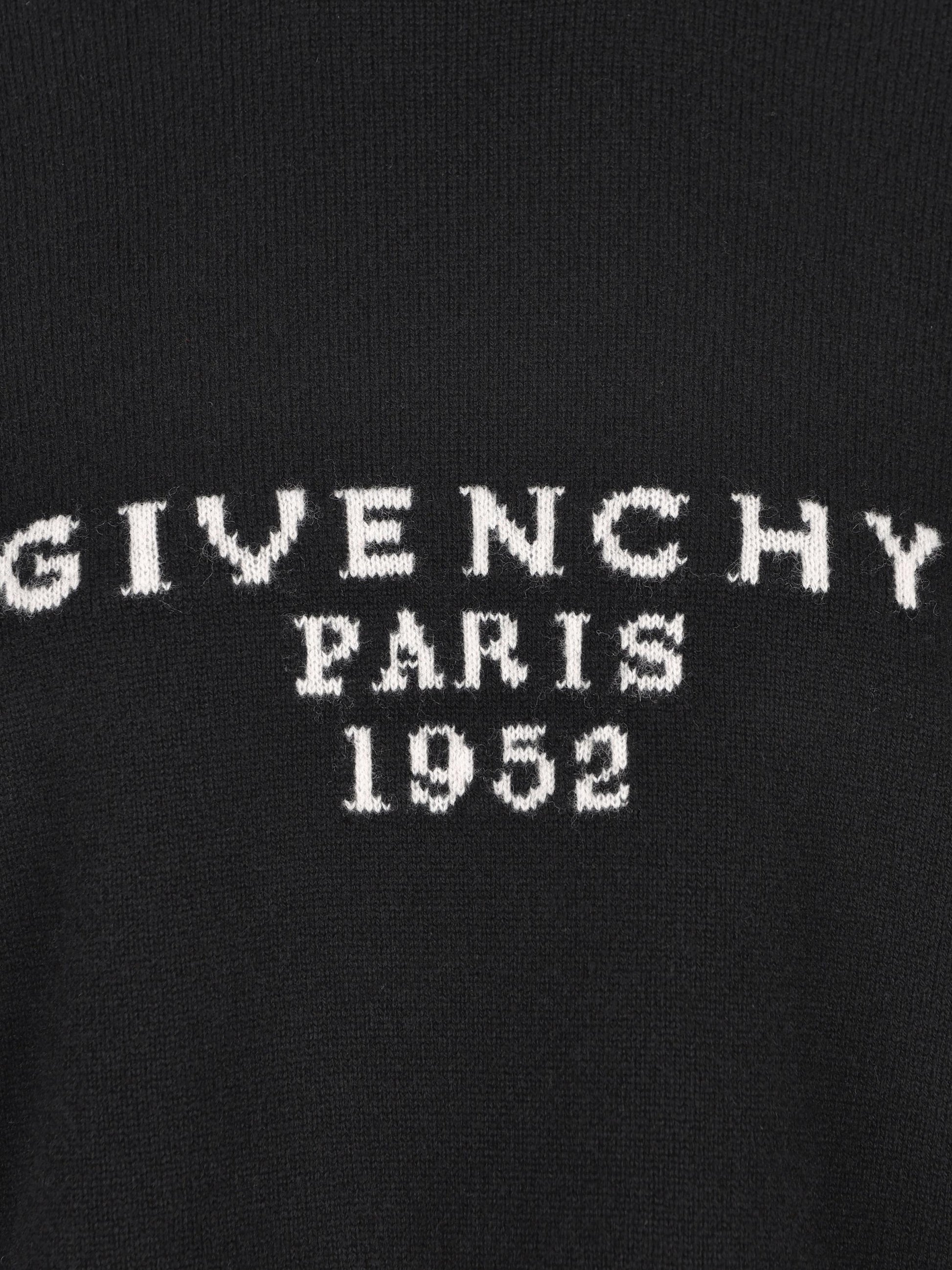 Maglione dolcevita in lana e cashmere BW90VE4ZSN 001 GIVENCHY 