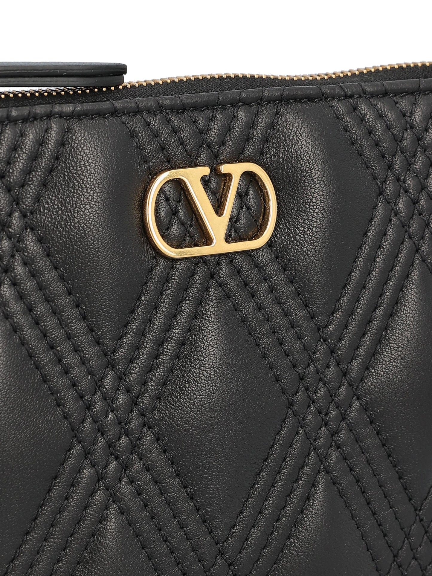 Pouch realizzata in pelle di agnello. 7W2P0AR7MIC 0NO VALENTINO GARAVANI 