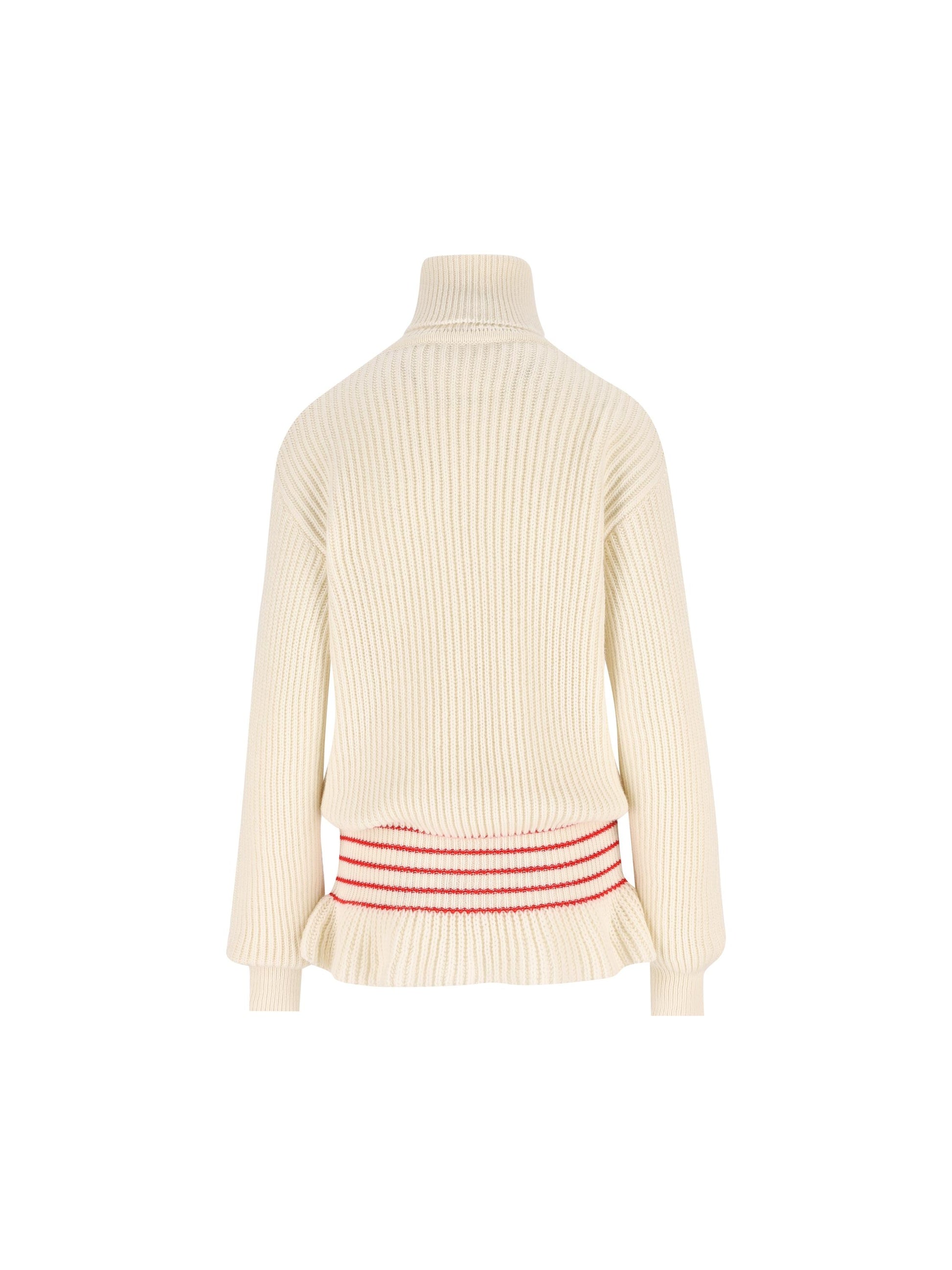 Pullover in maglia di lana e mohair. CH25AMP15575 107 CHLOE' 