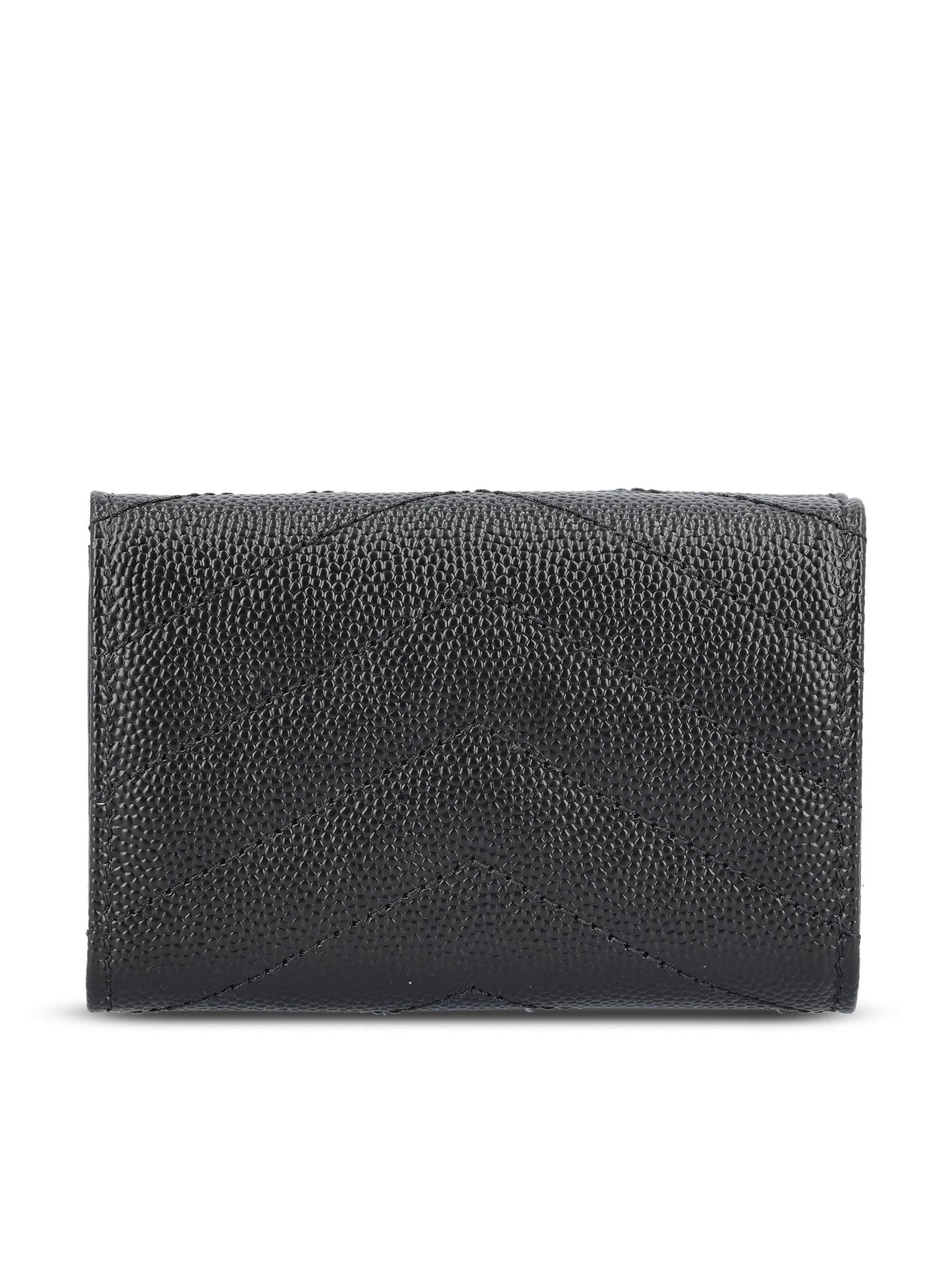 Portafoglio realizzato in pelle. 668274 BOWA11000 SAINT LAURENT 