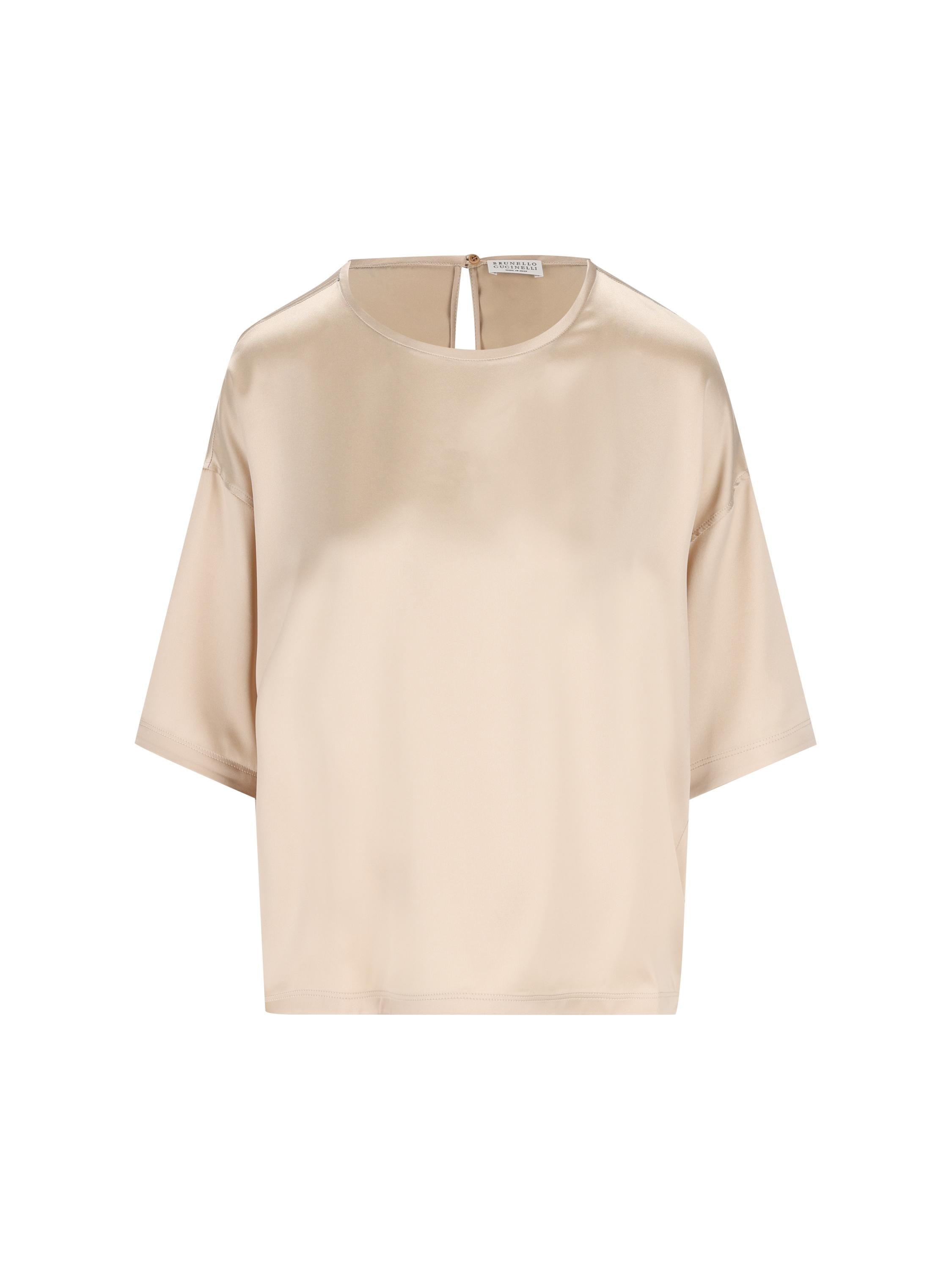 BRUNELLO CUCINELLI Silk Sweater- Franzkraler.com
