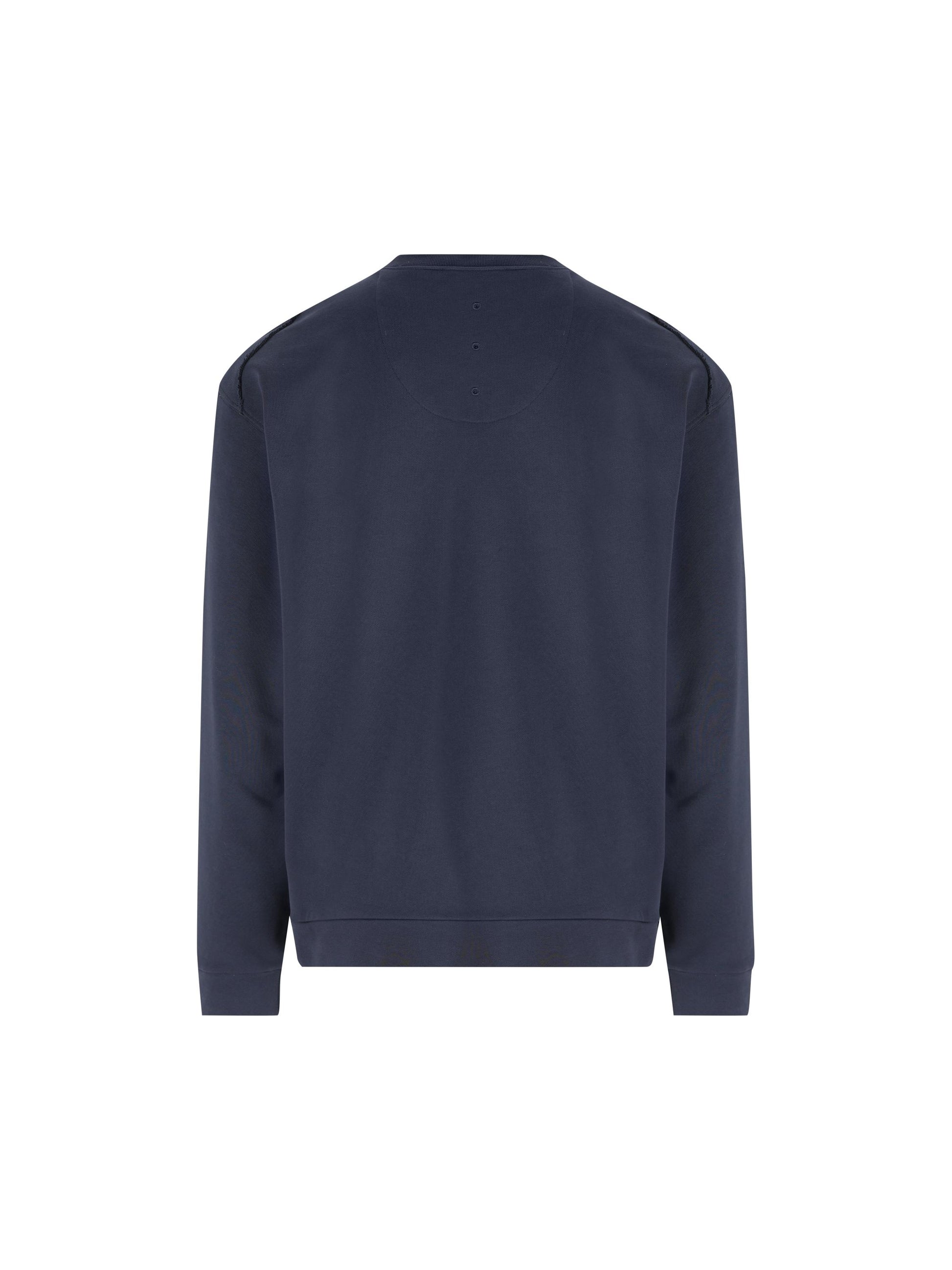 Felpa realizzata in cotone. PA1053 BLUE PREMIATA 