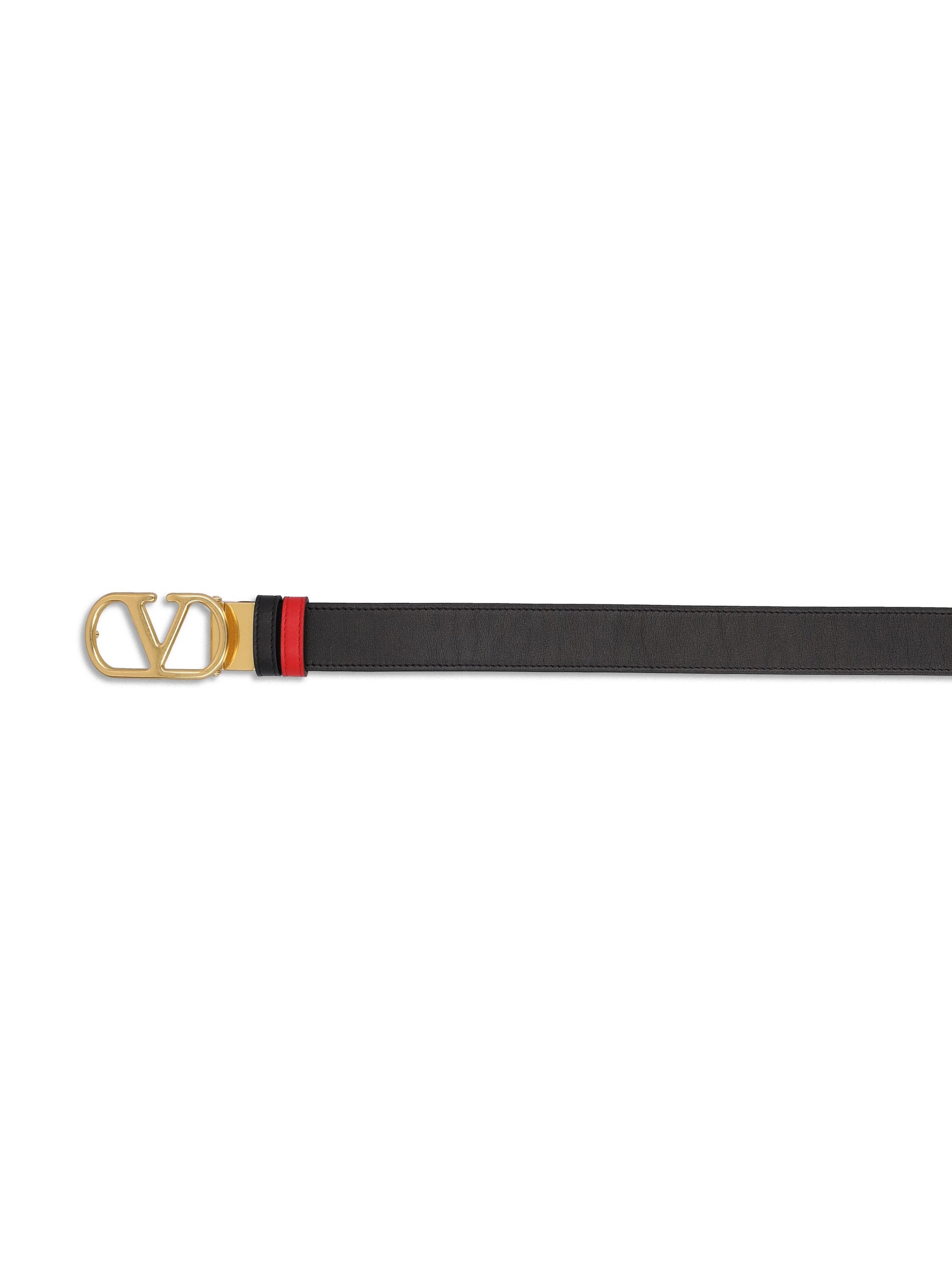 Cintura reversibile realizzata in pelle. 8W2T0SQ3IYR 0SM VALENTINO GARAVANI 